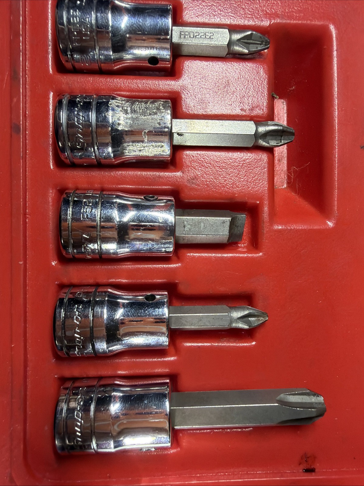 SNAP-ON Tools Pit 120 7 pc 3/8″ Drive Impact Driver Set USA