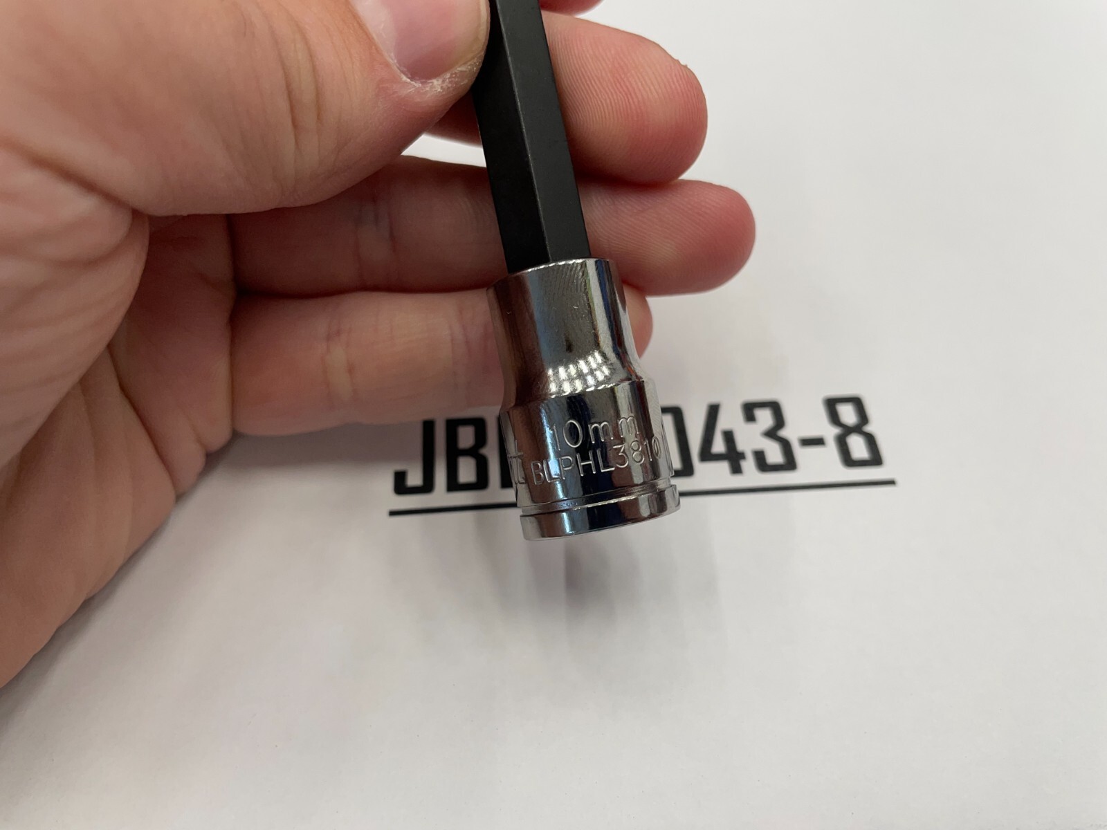 Blue-Point Tools NEW 3/8″ Drive 10mm Metric Long Hex Bit Socket BLPHL3810