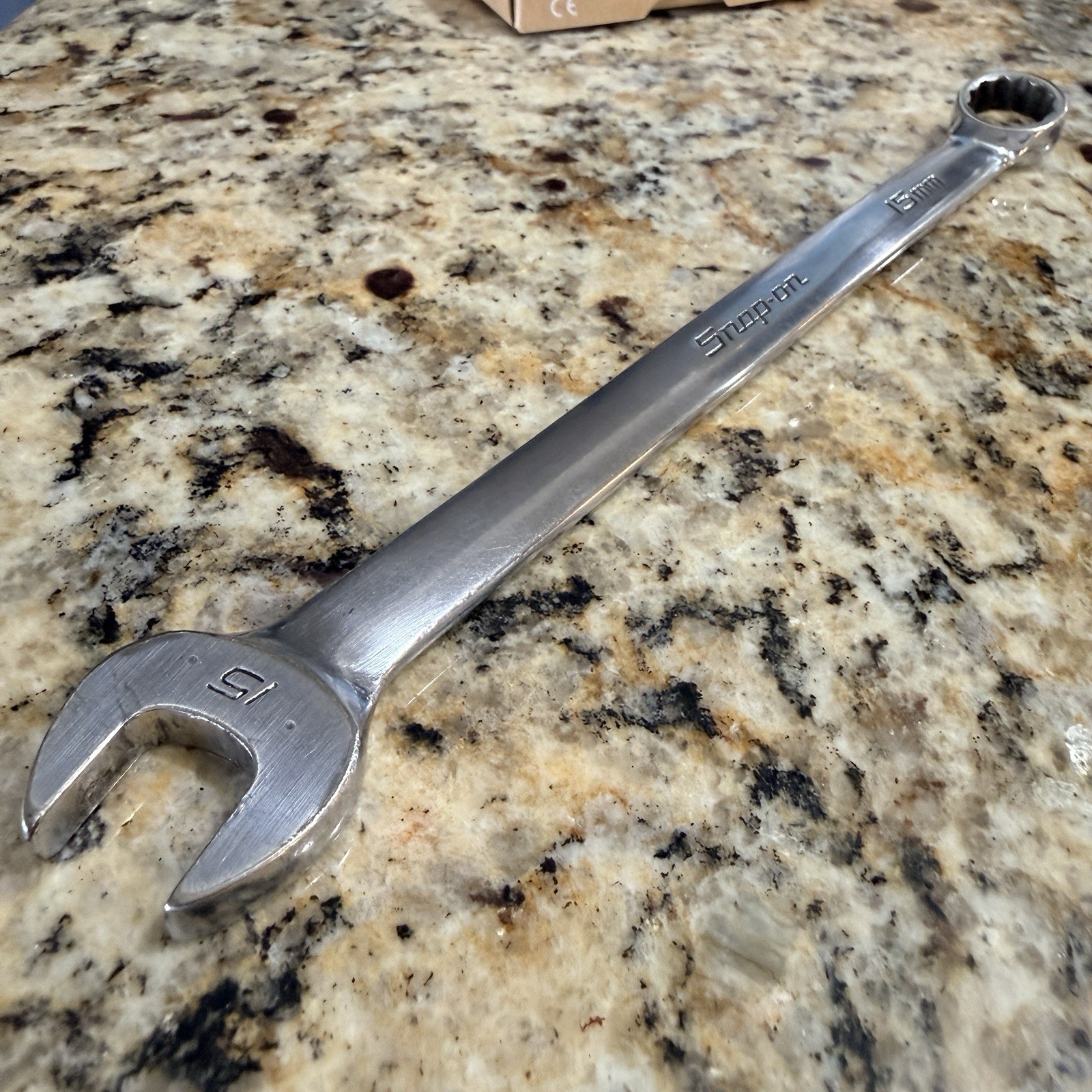Snap-on Tools OEXM150A 15mm Combination Wrench 12 Point Metric – Made in USA