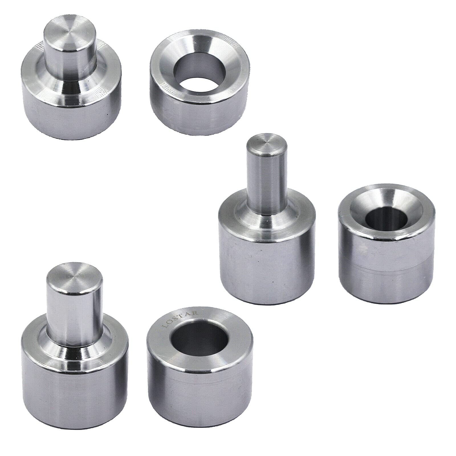 3 Piece Dimple Die Set Metal Fabrication Tools 1/2″ / 3/4″ / 1″