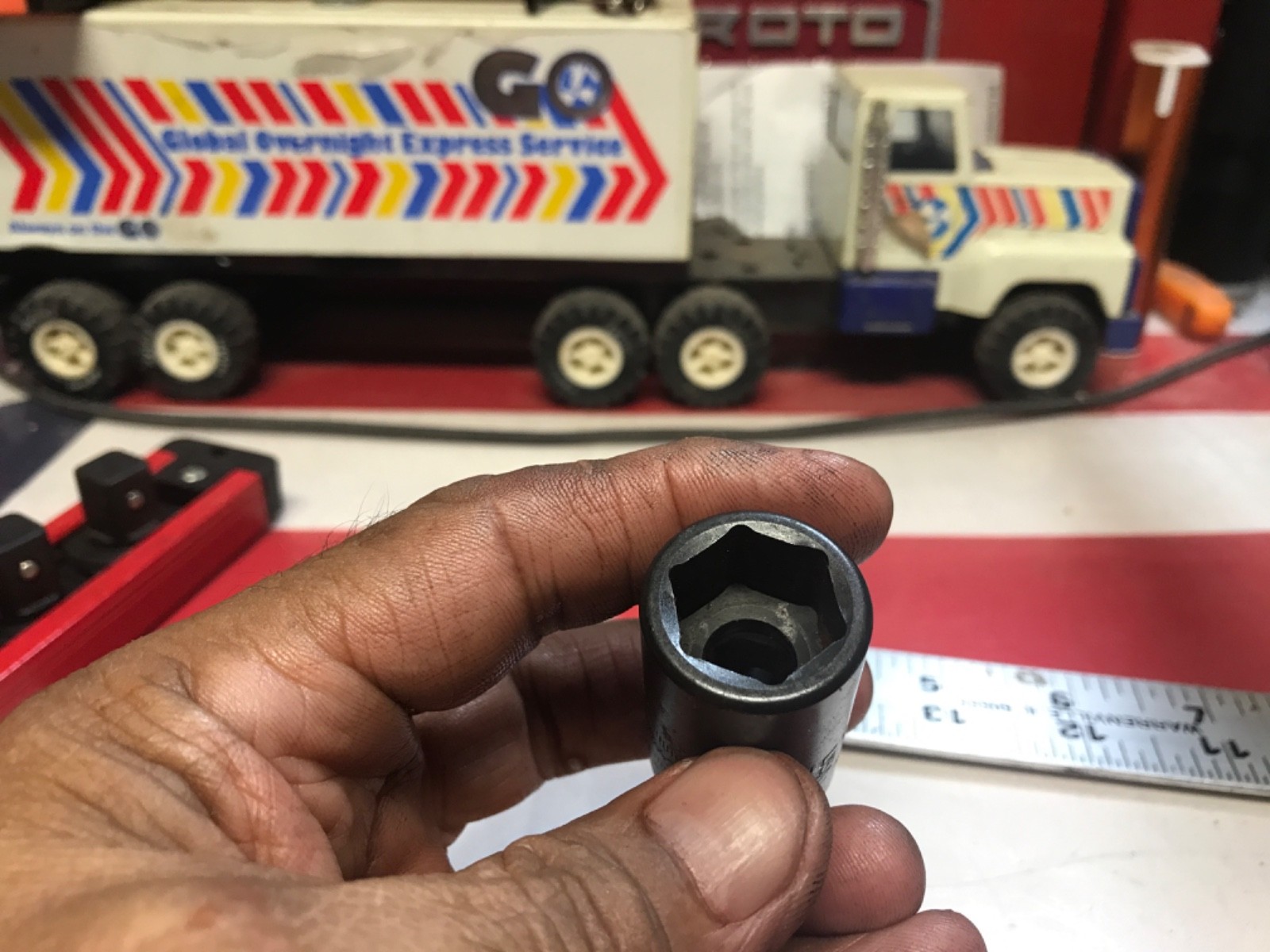 Snap on socket impact 17mm 1/2” drive 6 points IMM170A 1C1C