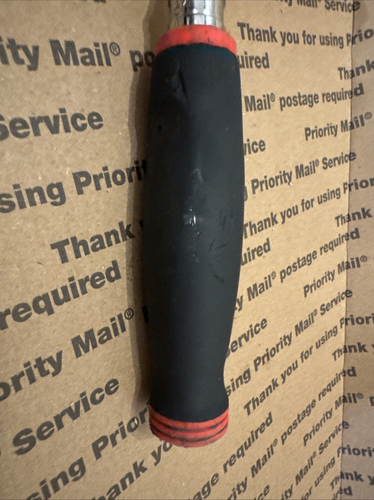 Snap-On FHL80 3/8″ Soft-Grip Long-Handle Ratchet – Red