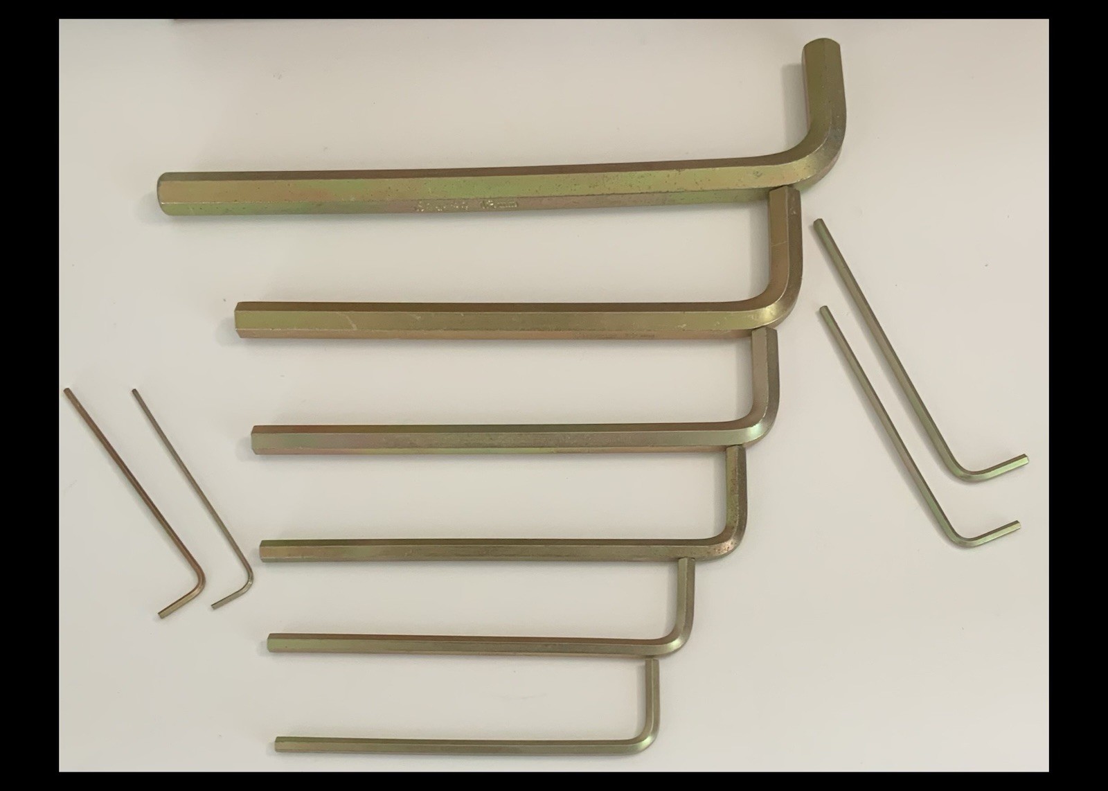SNAP ON Hex Keys/Allen Wrenches -SET OF 10 – 3/4/5/6/8/10/12 mm Plus 3 Minis