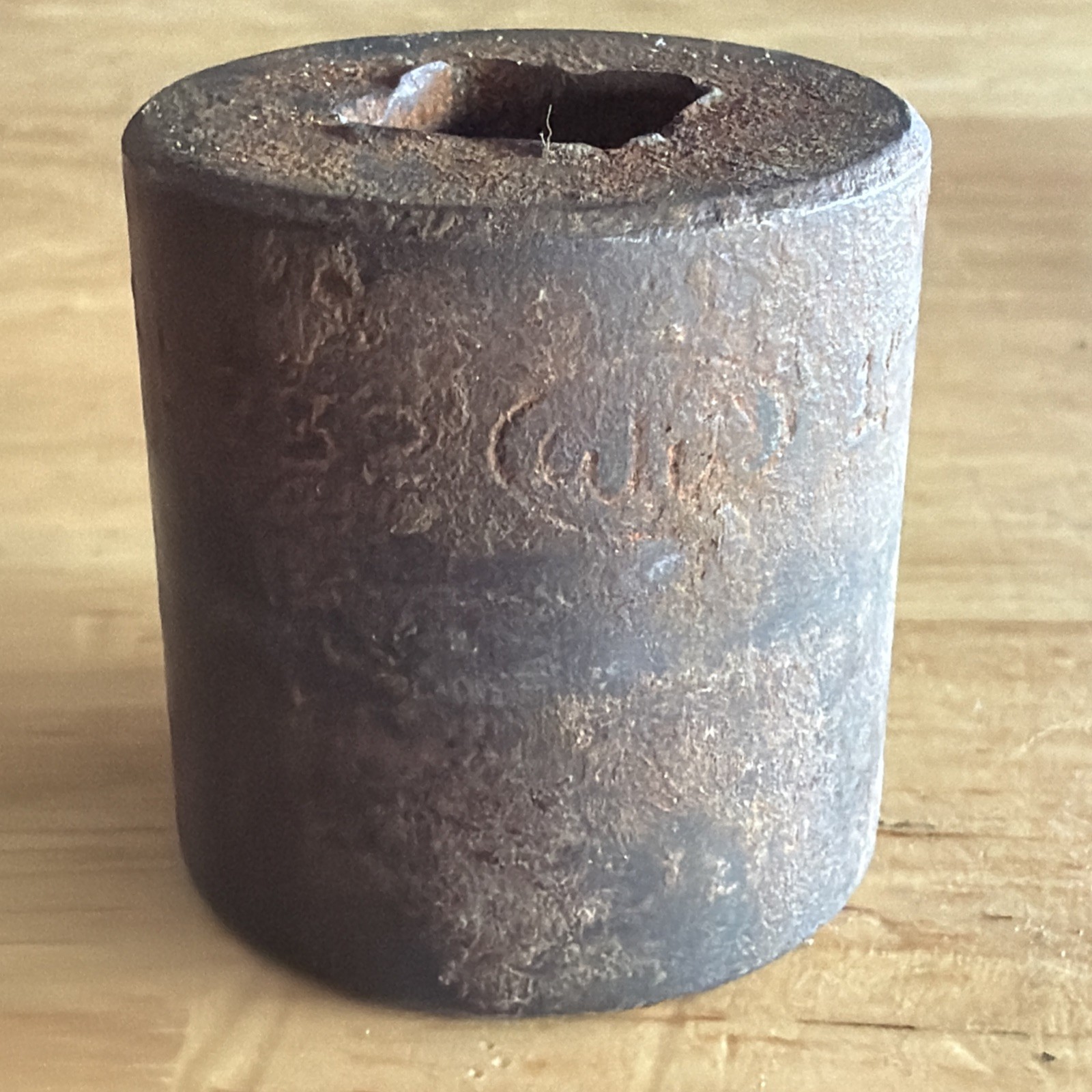 Walden Worcester 1″ Shallow Impact Socket 1/2″ Drive 6 Point 232 PD Vintage