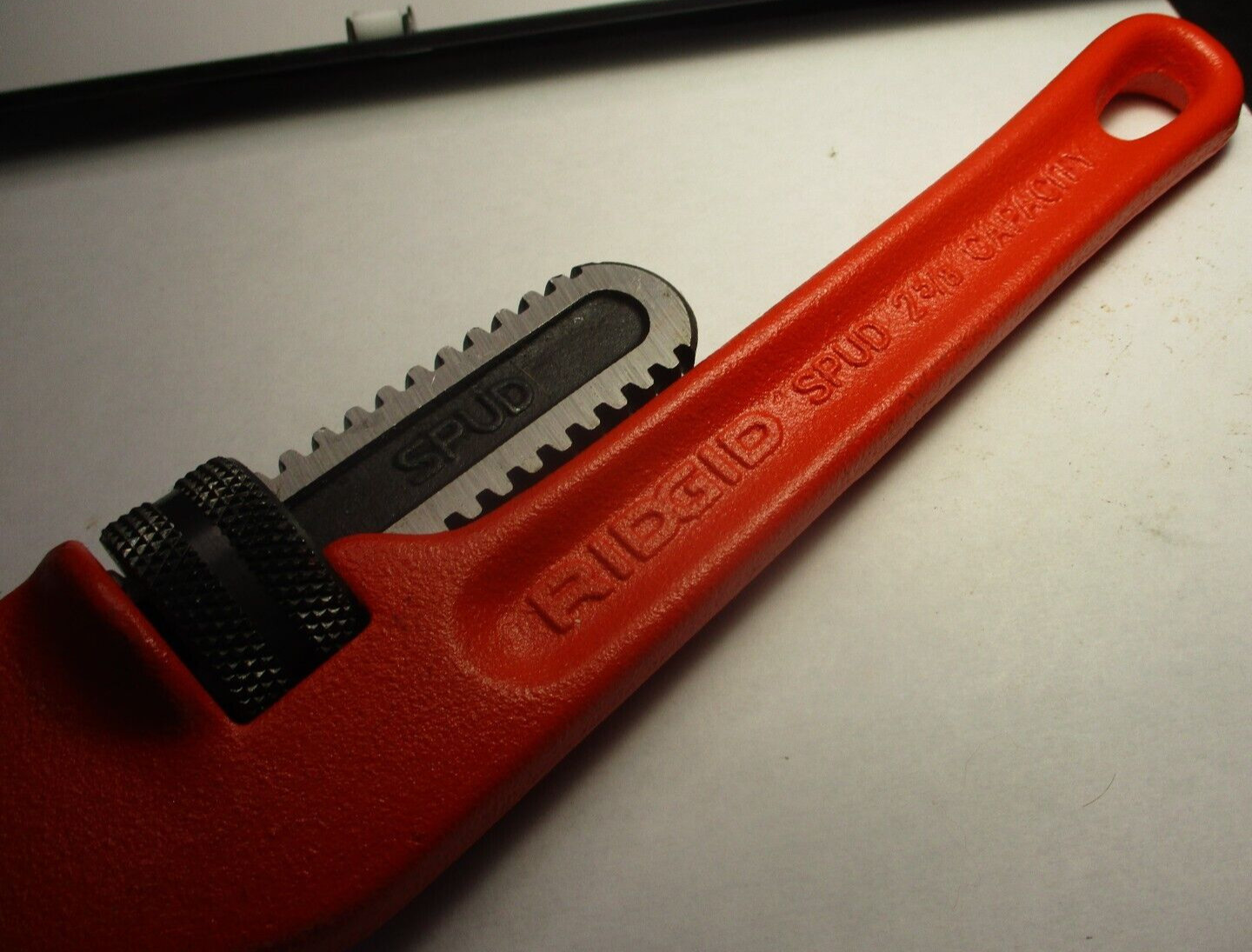 Ridgid Adjustable Spud Pipe Wrench 2-5/8 Capacity Made in USA New