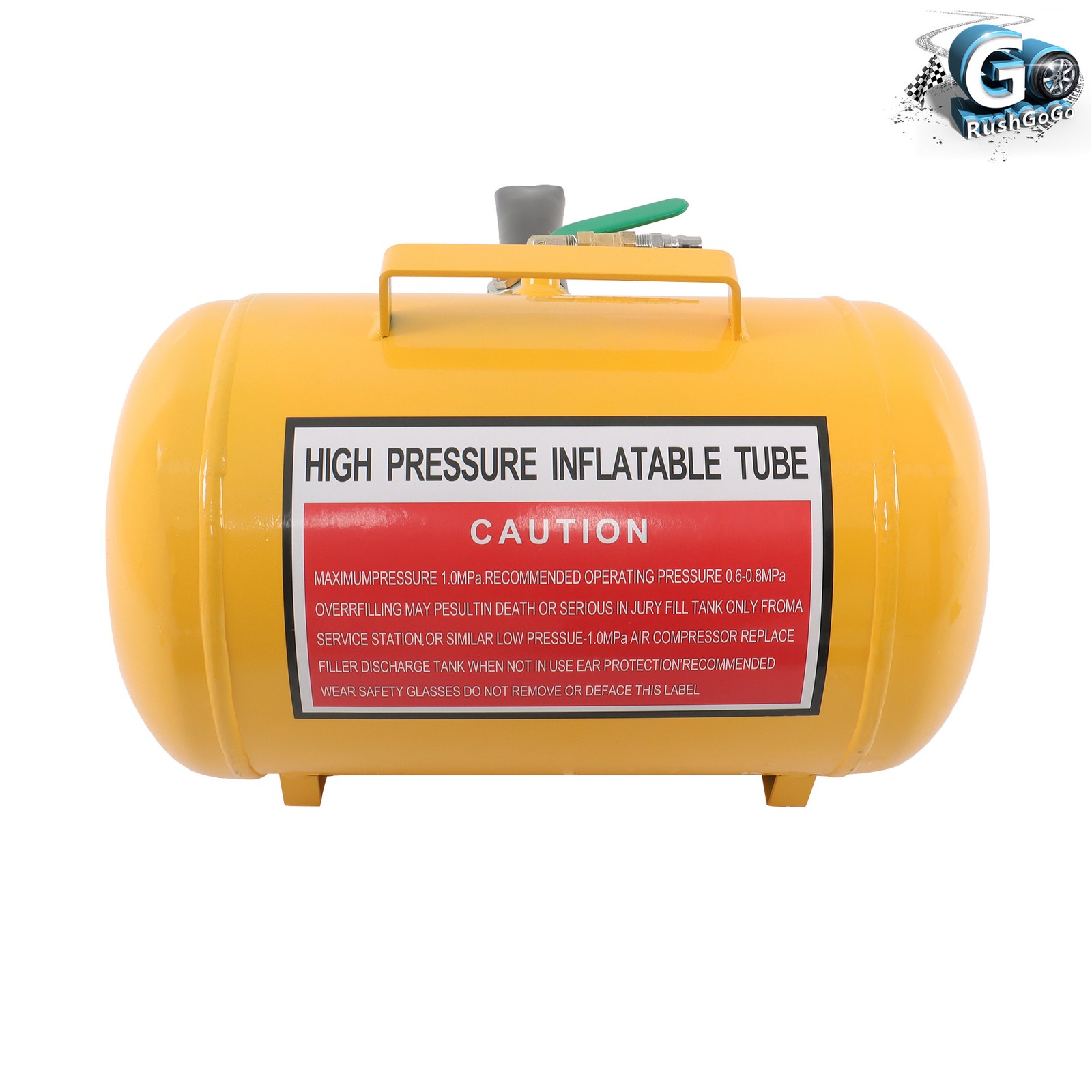 For 5 Gallons Heavy Duty Air Tire Bead Seater Blaster Seating Tool Yellow