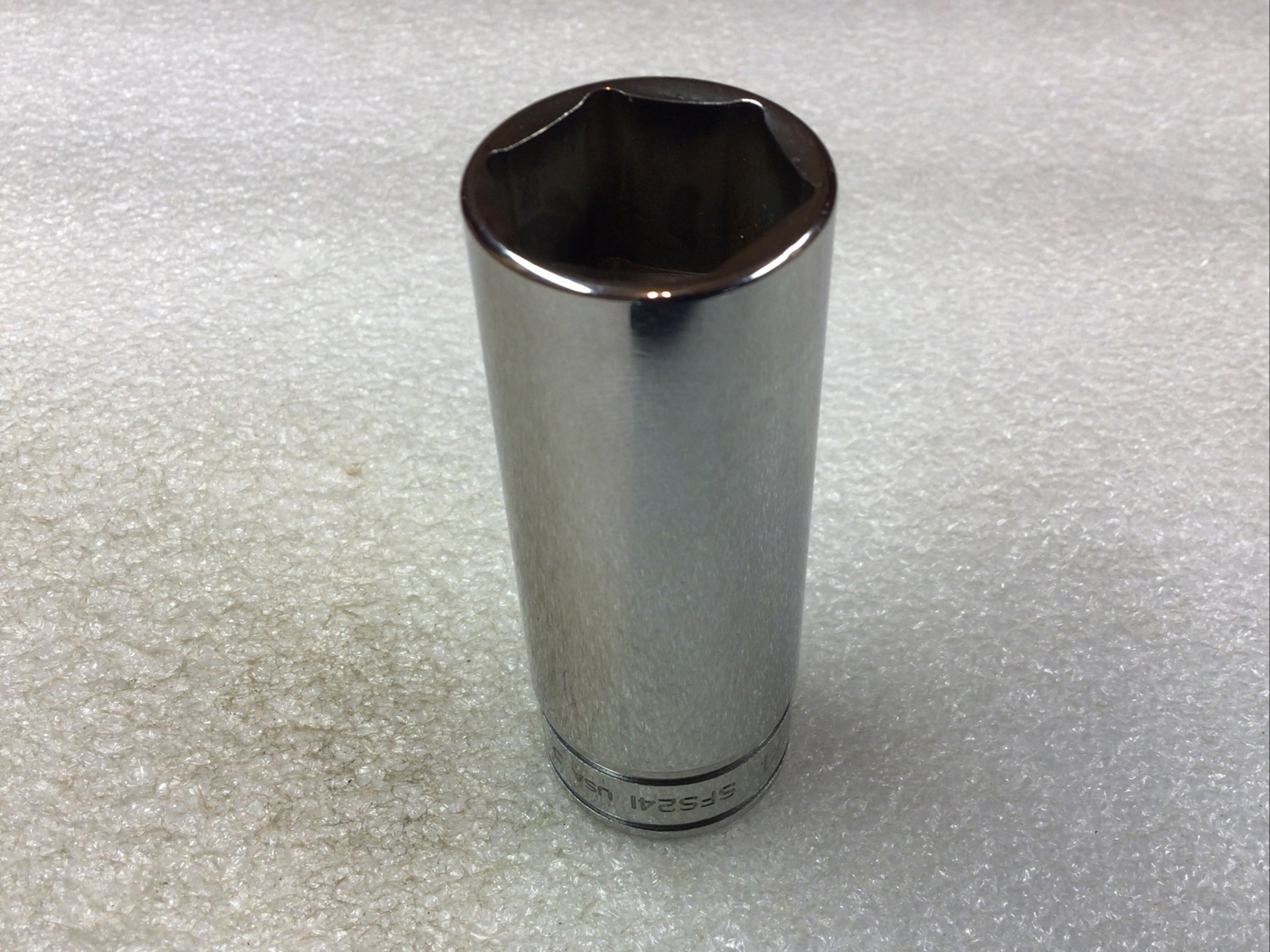 Snap On#SFS241 – 3/4”, SAE, 3/8″ Dr., 6 Pt., Chrome, Deep Socket-USA-NOS-