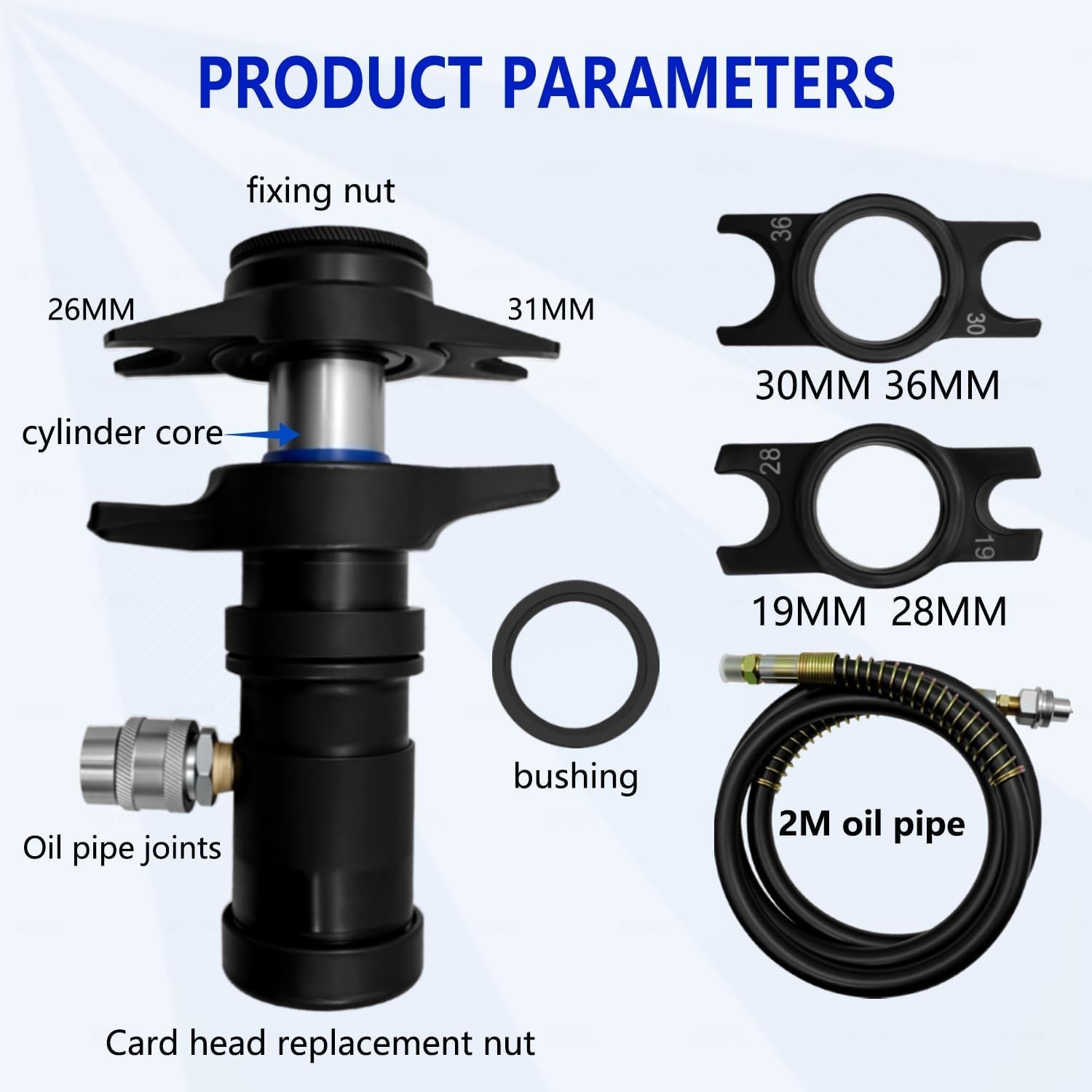 Heavy Duty Pneumatic Hydraulic Ball Joint Removal Separator Tool Extractor
