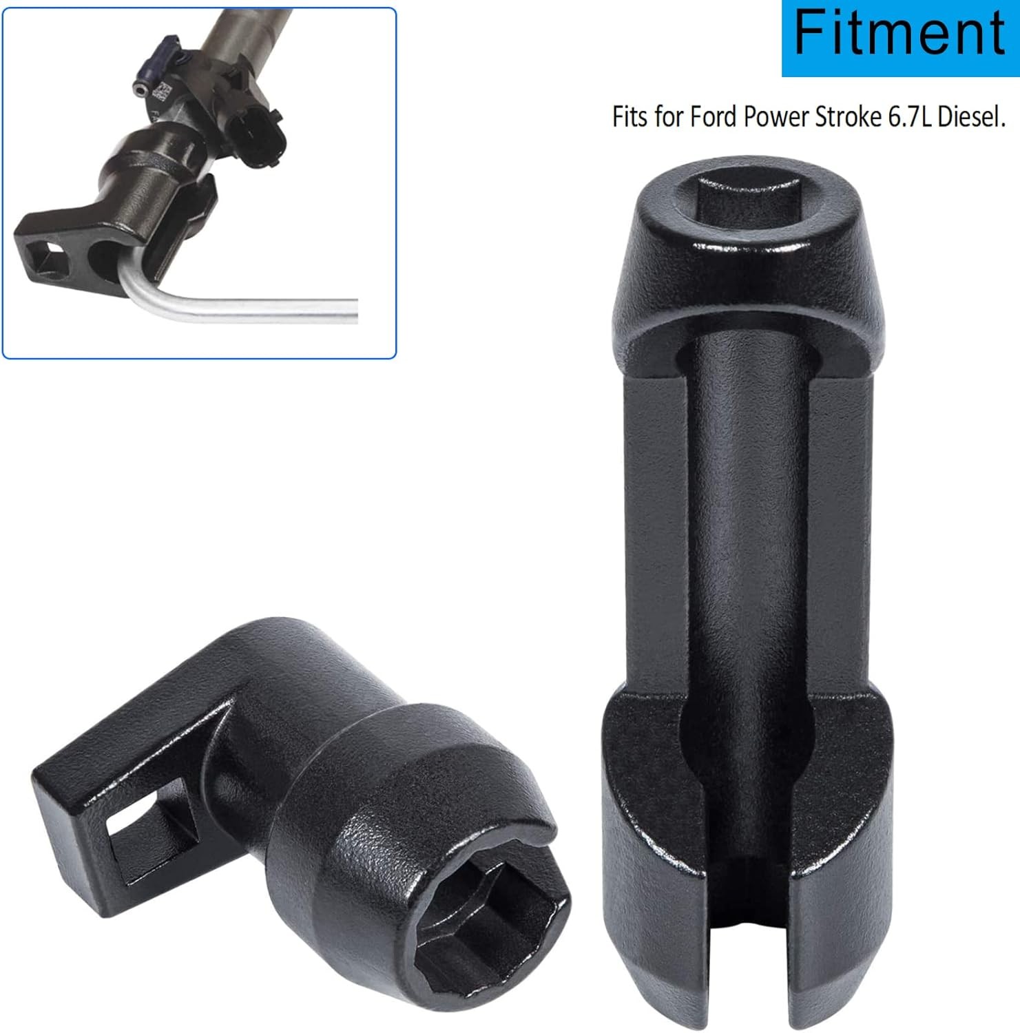 Suitable for Ford Power Stroke 6.7L Diesel Injection 17 MM Socket Set – 647764
