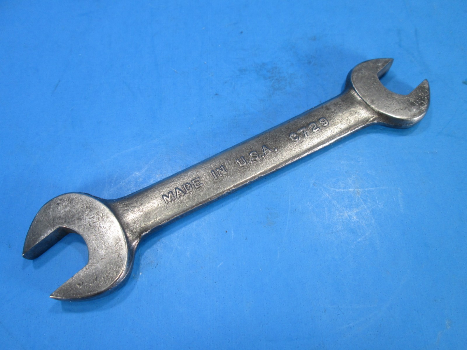 Vintage BILLINGS B&S Double Open-End Wrench C729 – 3/4 & 5/8″ ~Made in USA~ NICE