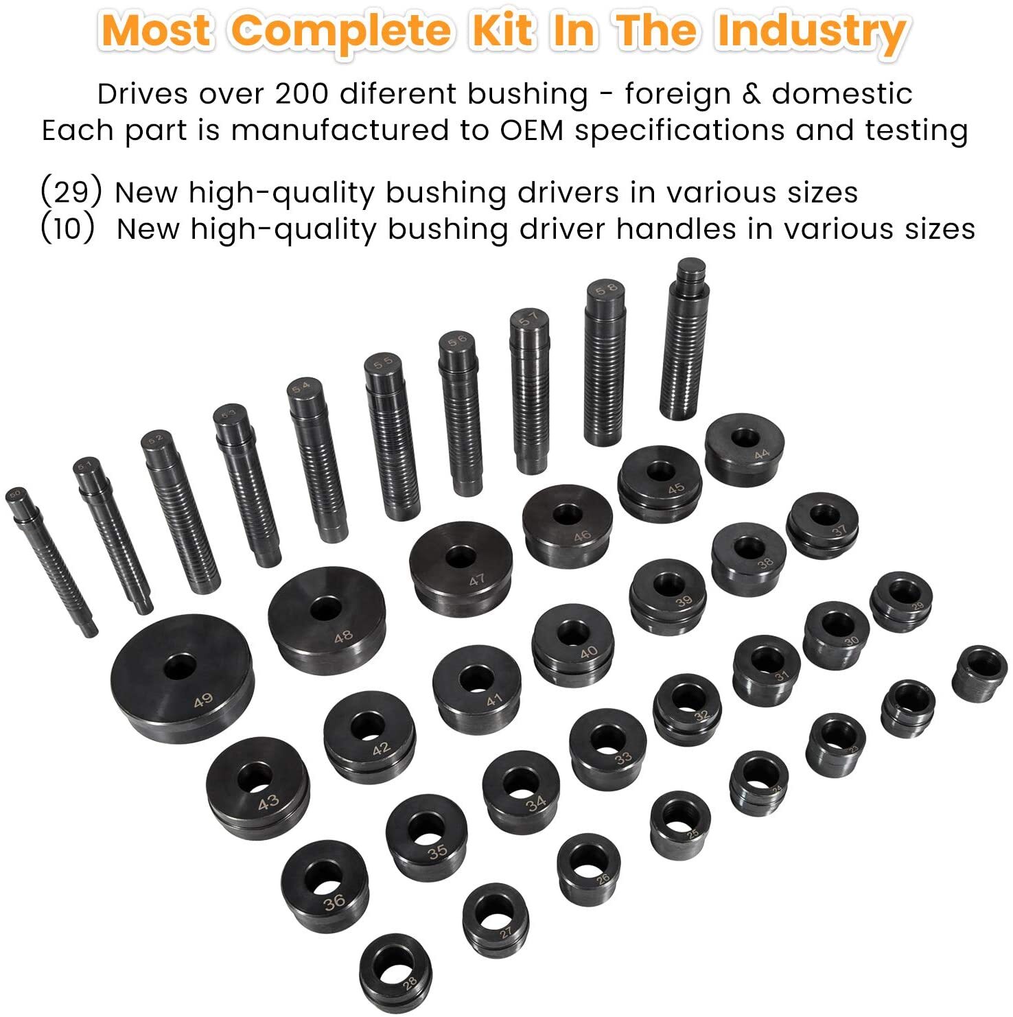 T-0220-39 Master Bushing Driver Bearing Seal Remover Tool for Chrysler GM Ford