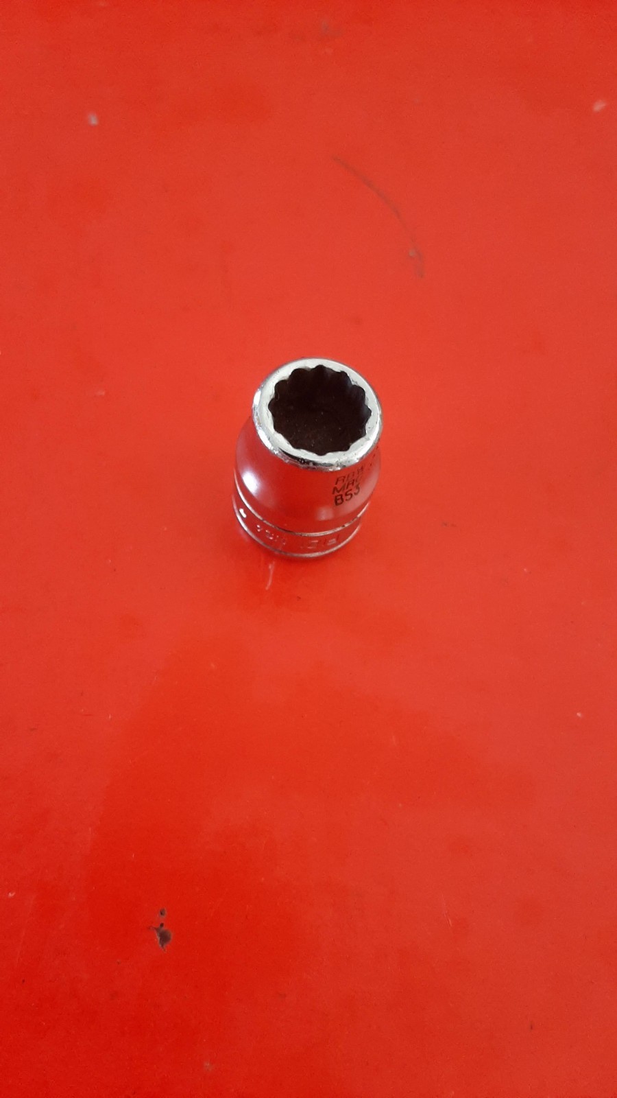 Snap-on Tools F121 3/8″ Shallow Socket 3/8″ Drive 12pt Point USA Engraved 325