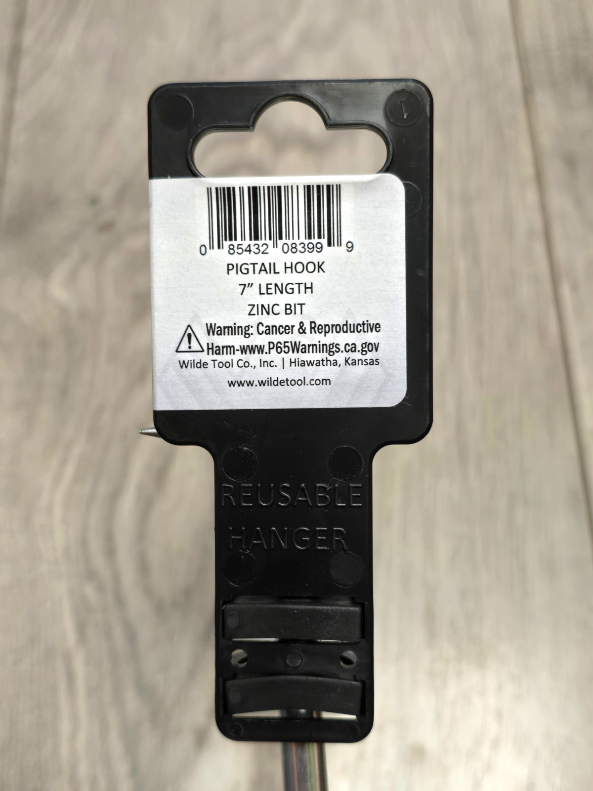 WILDE Tools USA 544.Z-HT 7″ Cotter Key Puller Hook/ Pick Tool