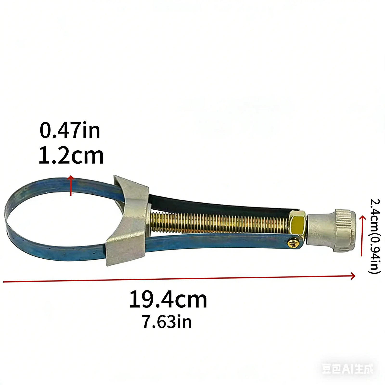 Adjustable Heavy Duty Oil Filter Wrench for Car Motorcycle Truck
