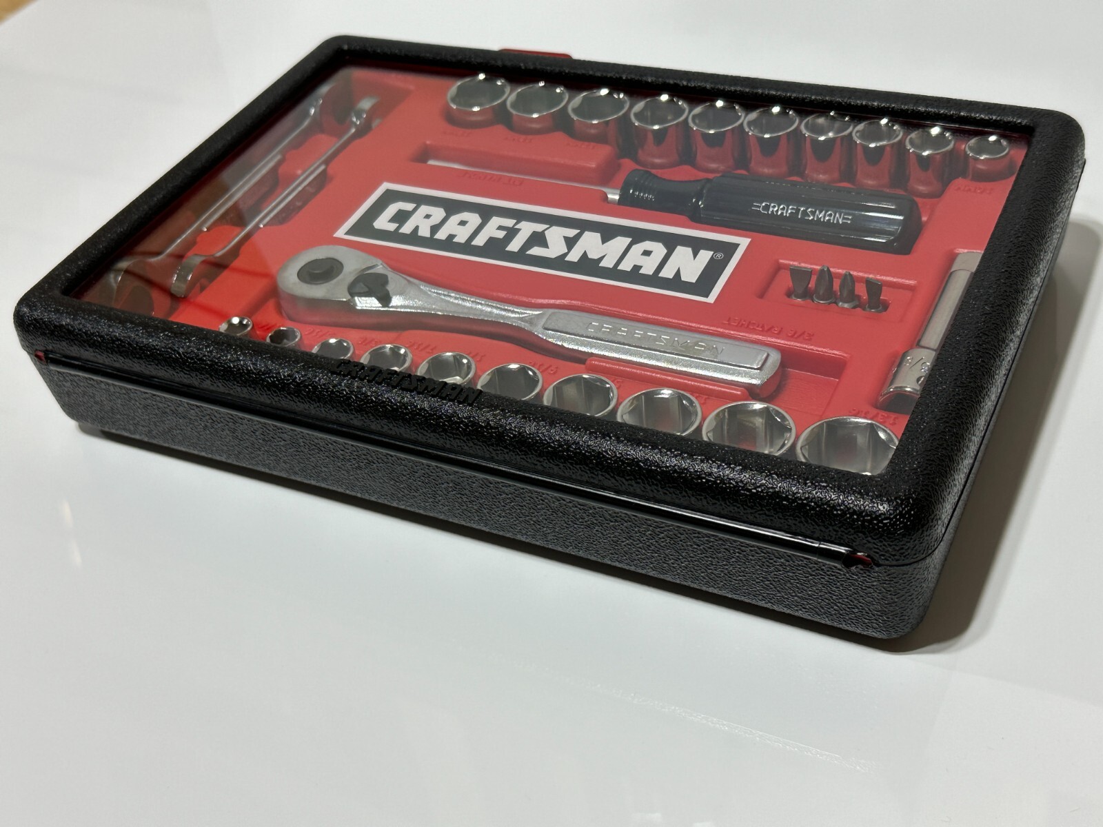 Craftsman SEARS USA 33429 G SERIES 29pc 3/8” Drive SAE Metric Socket Ratchet Set