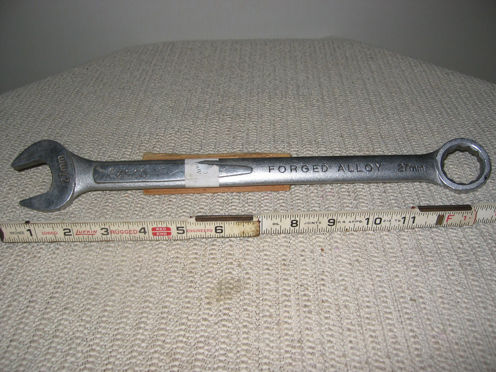Easco 27MM Combination Open Box End Wrench 63-627