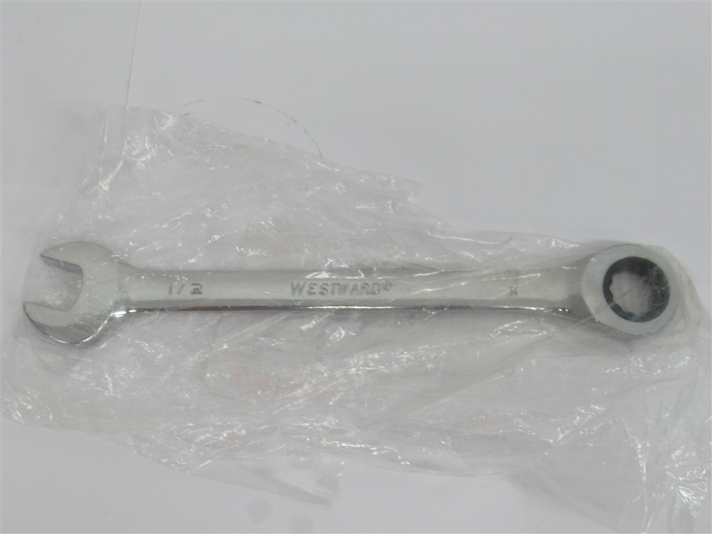Westward 54PN27B, 1/2″ Ratcheting Combination Wrench, 12 Point