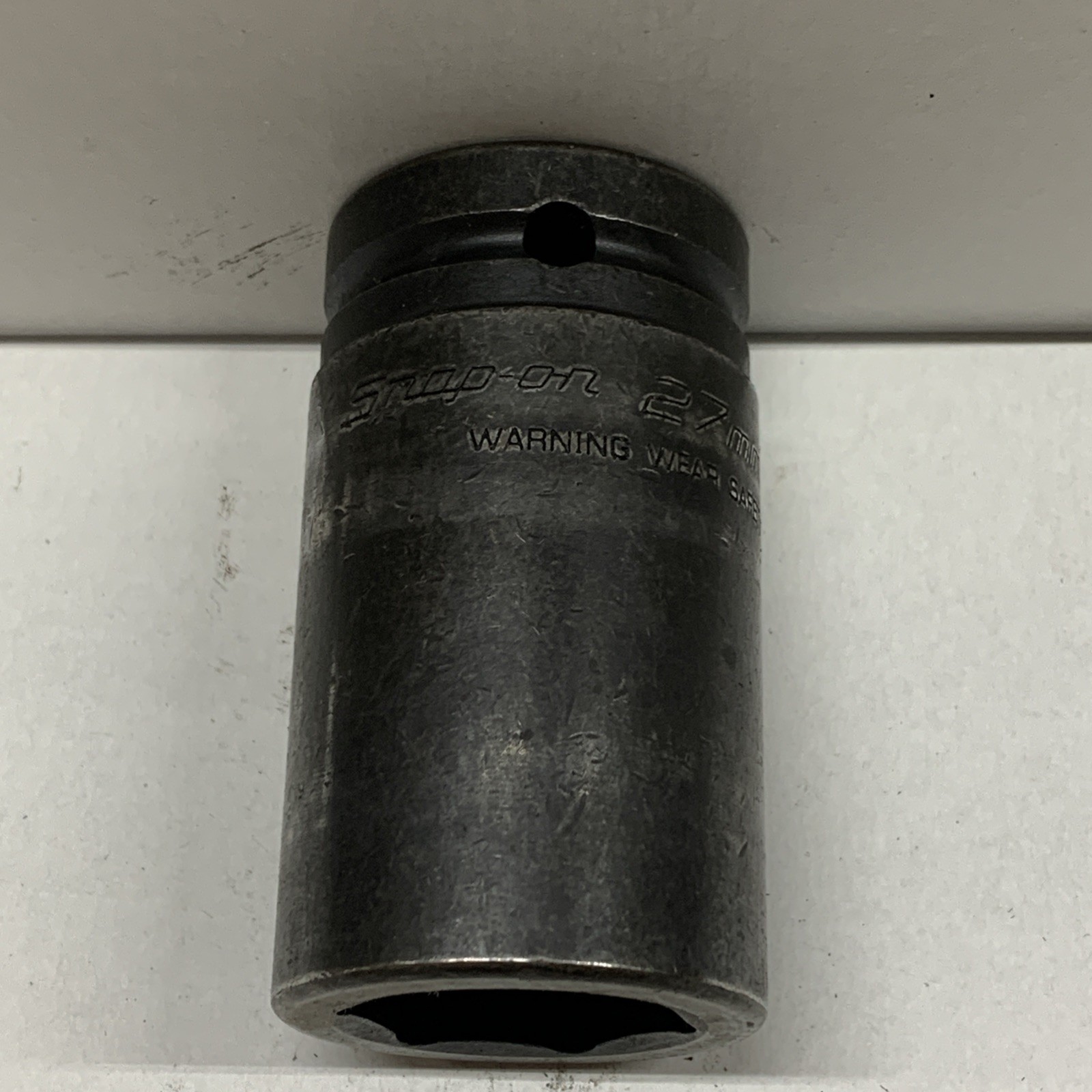 Snap On Tools USA SIMM272 3/4″dr 6pt 27mm Flank Drive® Deep Impact Socket NEW