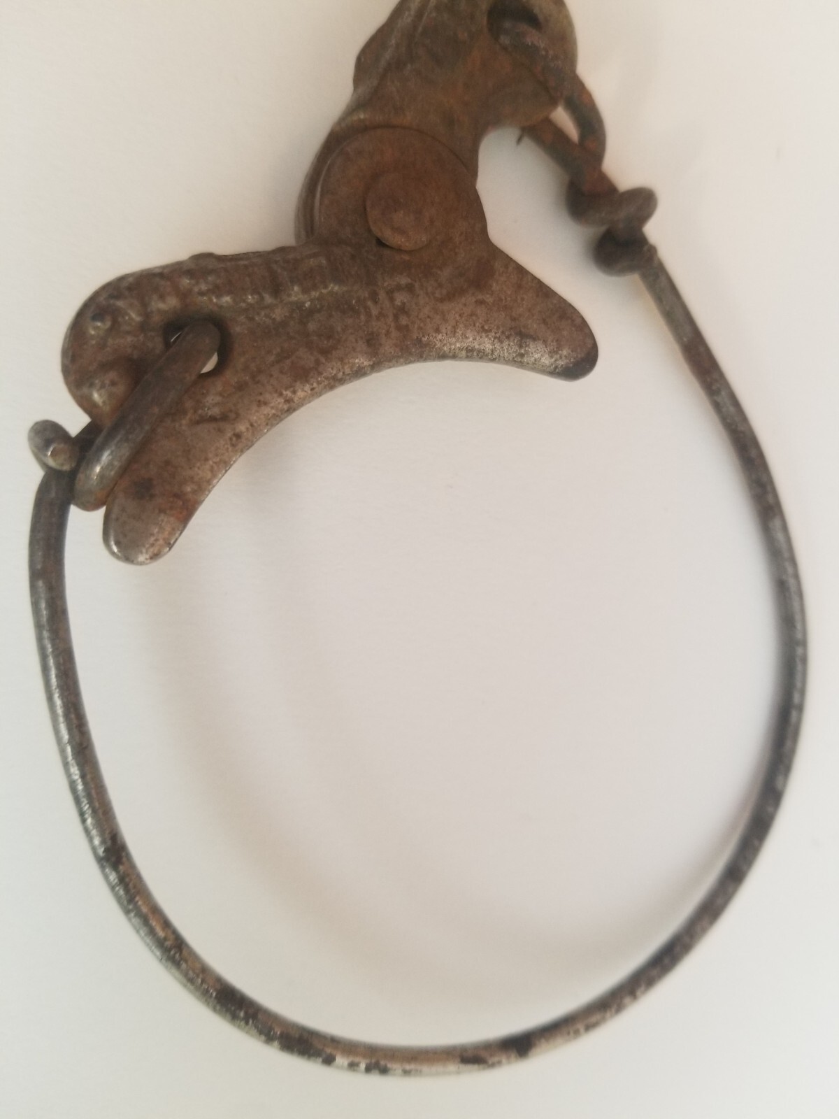Vintage Primitive Oil Filter Wrench Lancaster PA Best S Co Garage Shop Good Cond