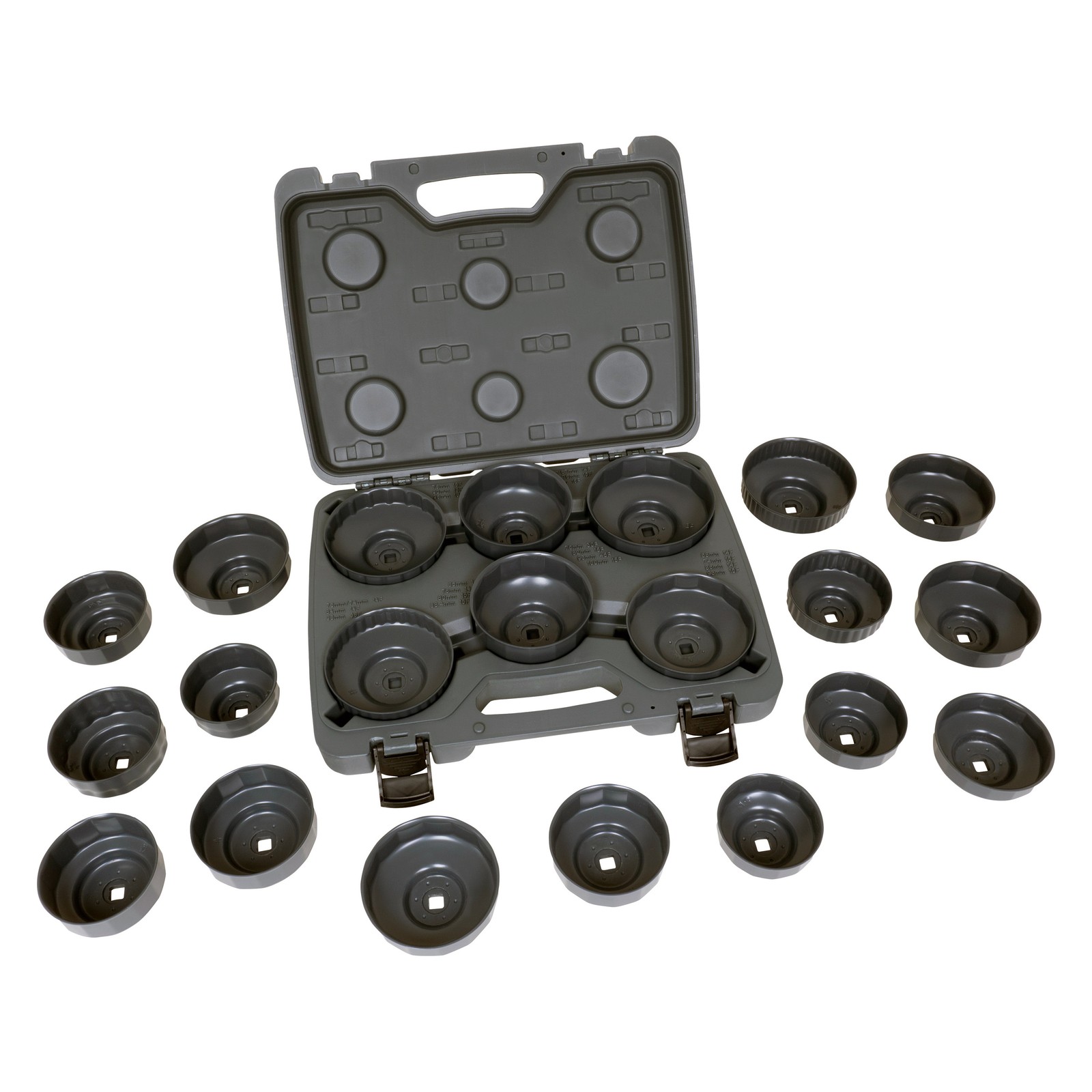 Lisle 21-Piece H.D. End Cap Wrench Set