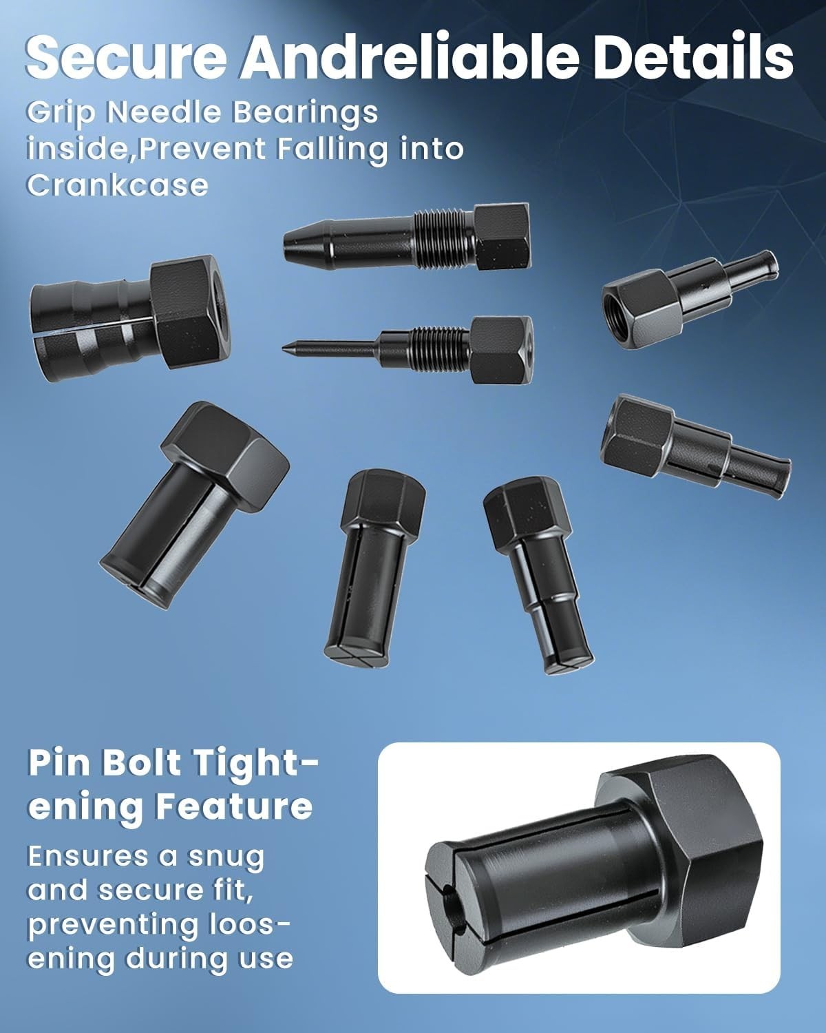 8-25mm Blind Hole Bearing Puller Tool for Removing Motorcycle Bearings
