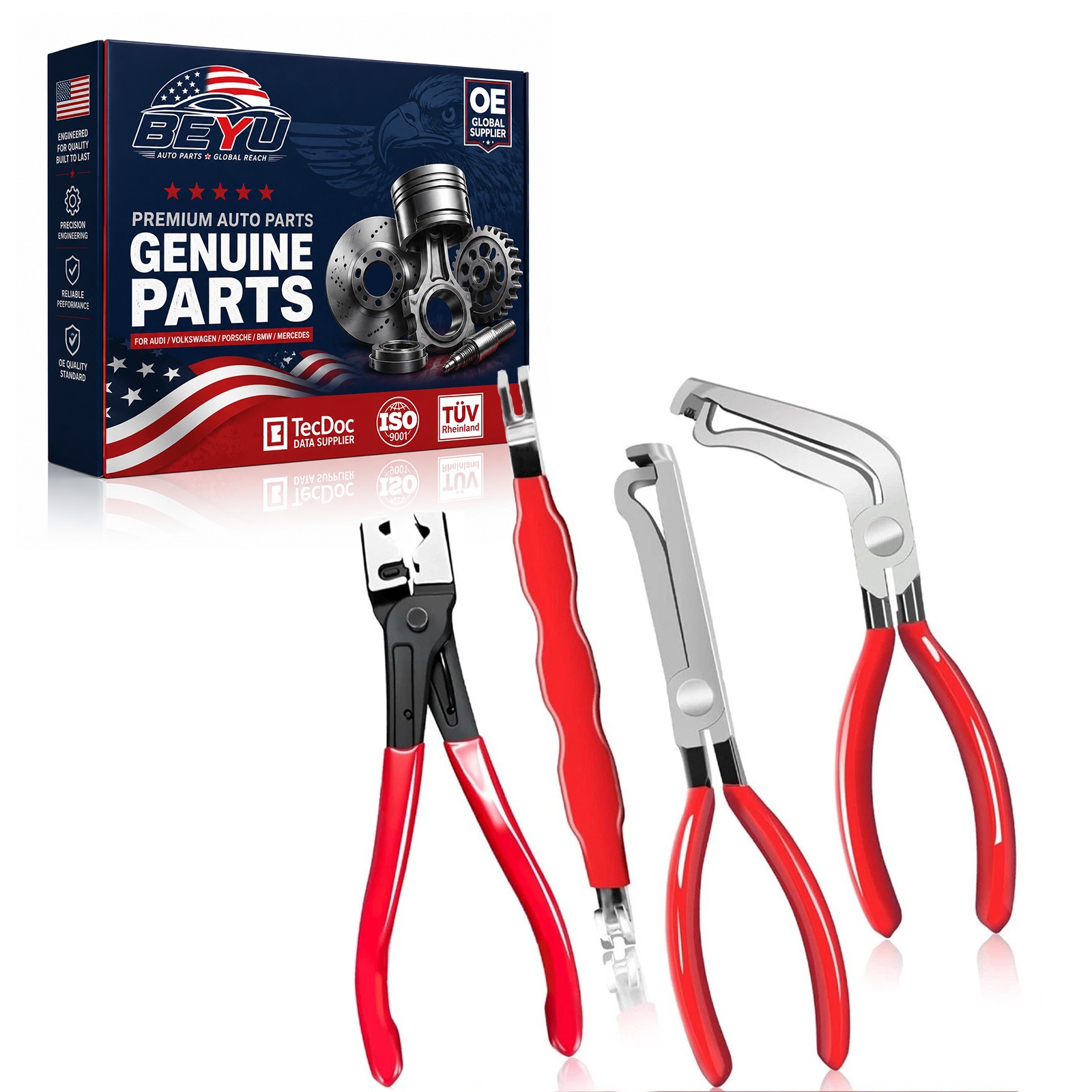 4* Electrical Disconnect Pliers 60° Automotive Electrical Connector Separator