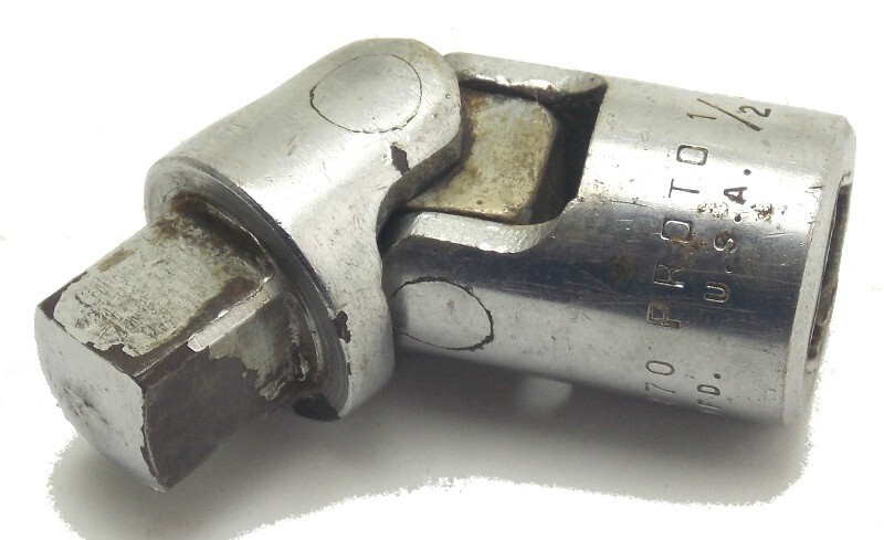 Vintage Proto 1/2″ Drive Universal Swivel Flex Socket Adapter 5470 Made USA Used