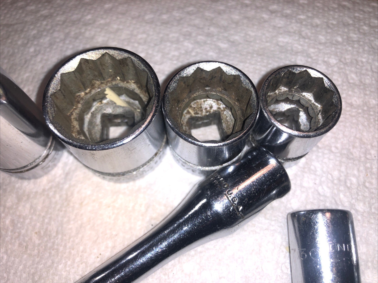 VTG INDESTRO Super 3/8” Drive Standard Socket Extension Swivel 12-Point Sockets