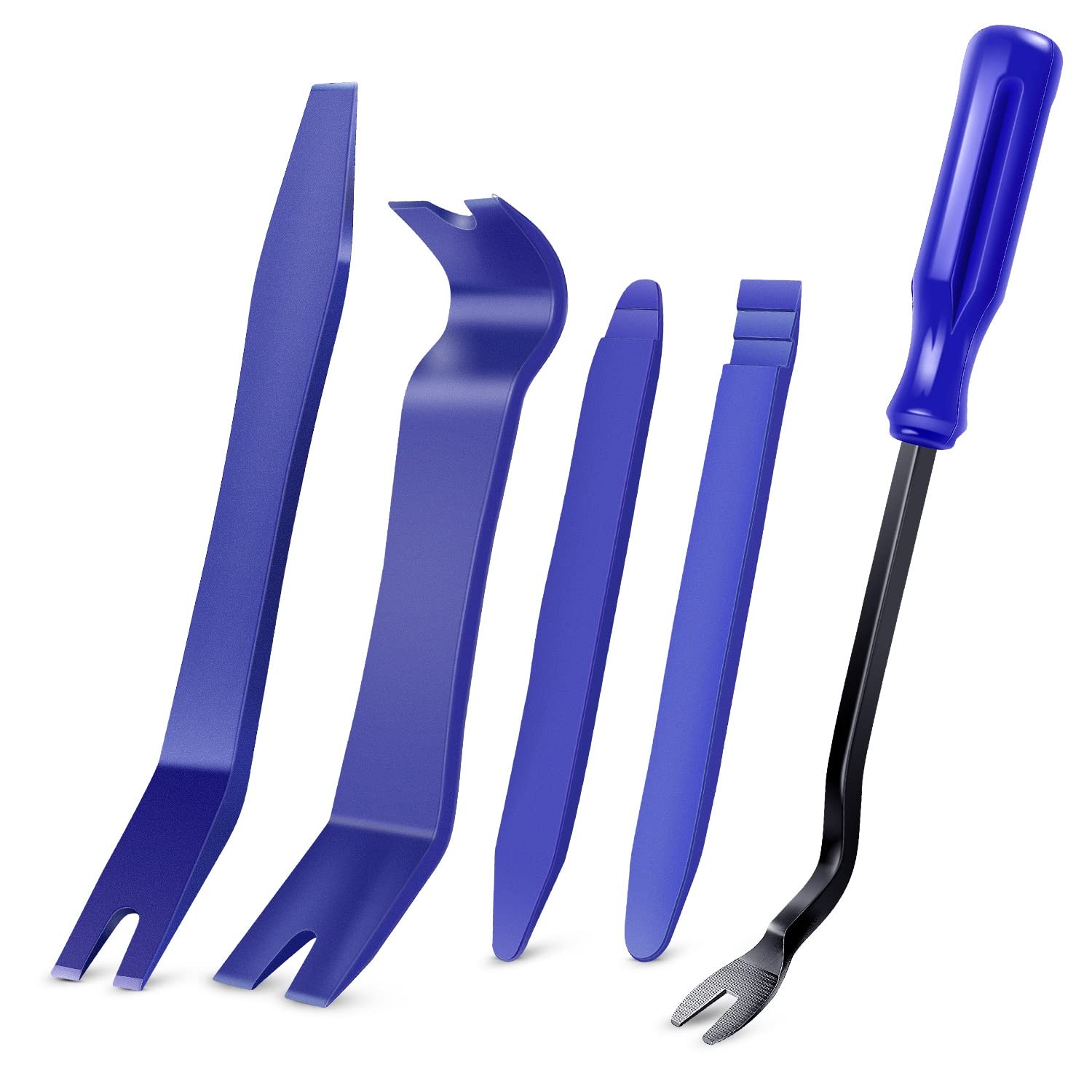 5PCS Auto Trim Removal Tool Kit NoScratch Pry Tool Kit for Car Door Clip Pane…