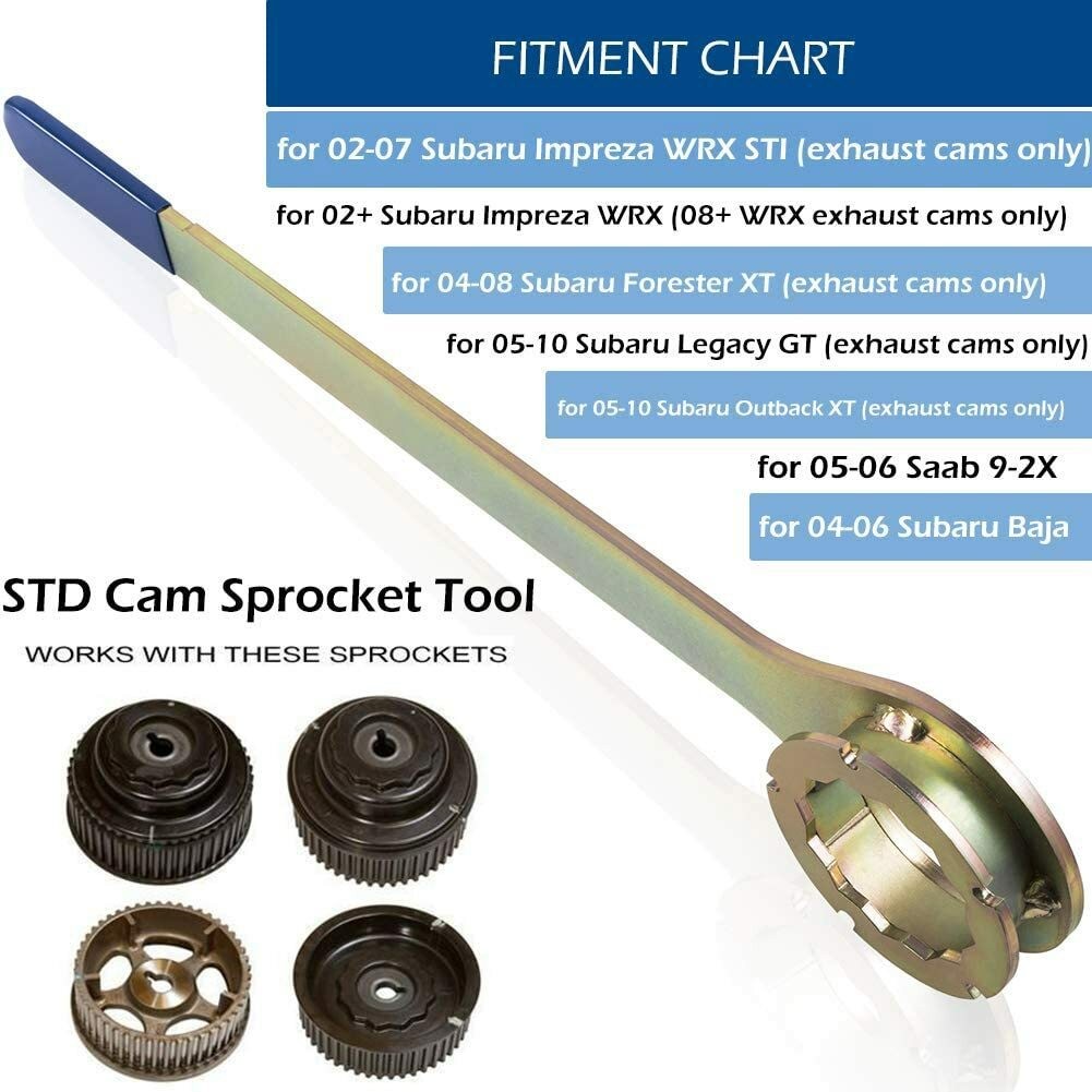 STD Intake Exhaust Cam Crank Pulley Wrench Engine Cam Gear Lock Tools for Subaru