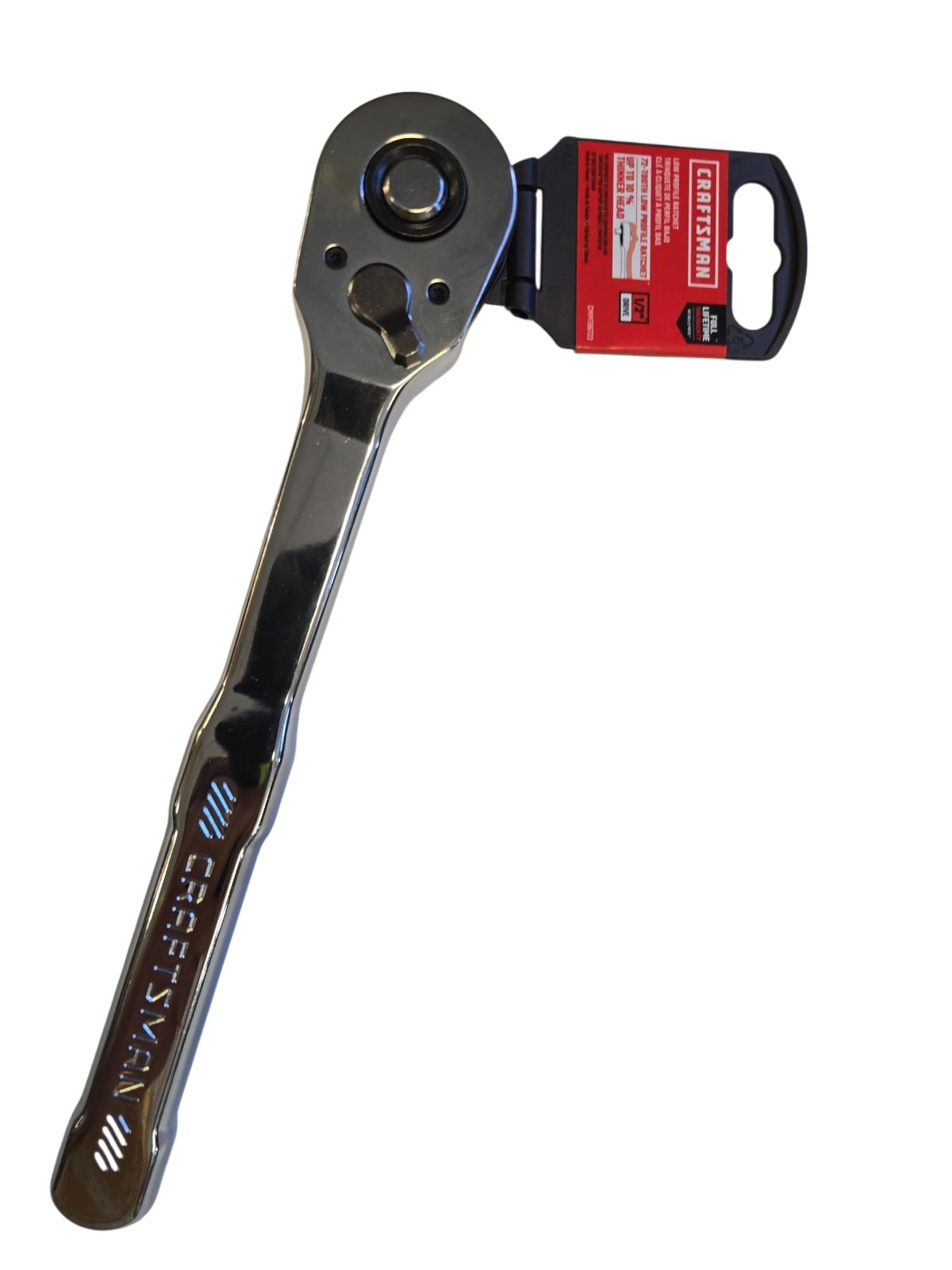 Craftsman CMMT86723 1/2″ Dr Low Profile 72 Tooth Full Polish Ratchet New