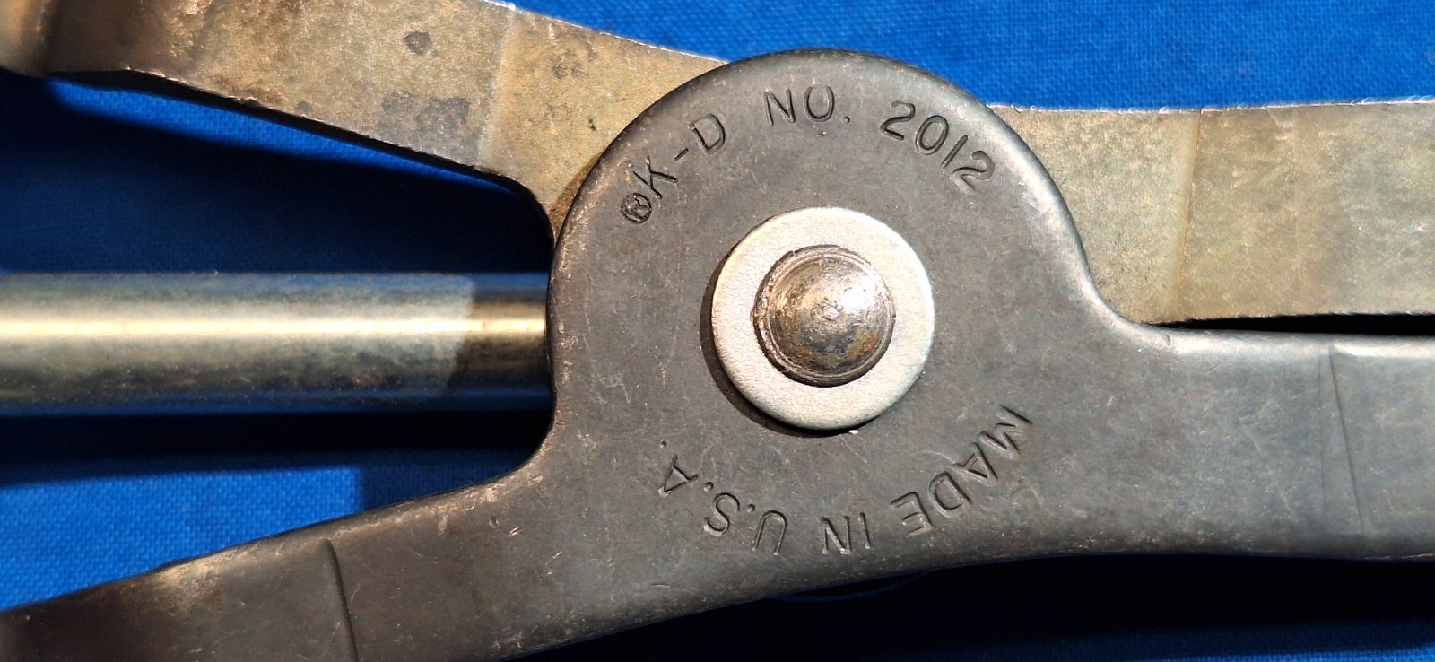 Vintage K-D No 2012 Snap Ring Pliers Turn Screw Adjustment Made in USA Used