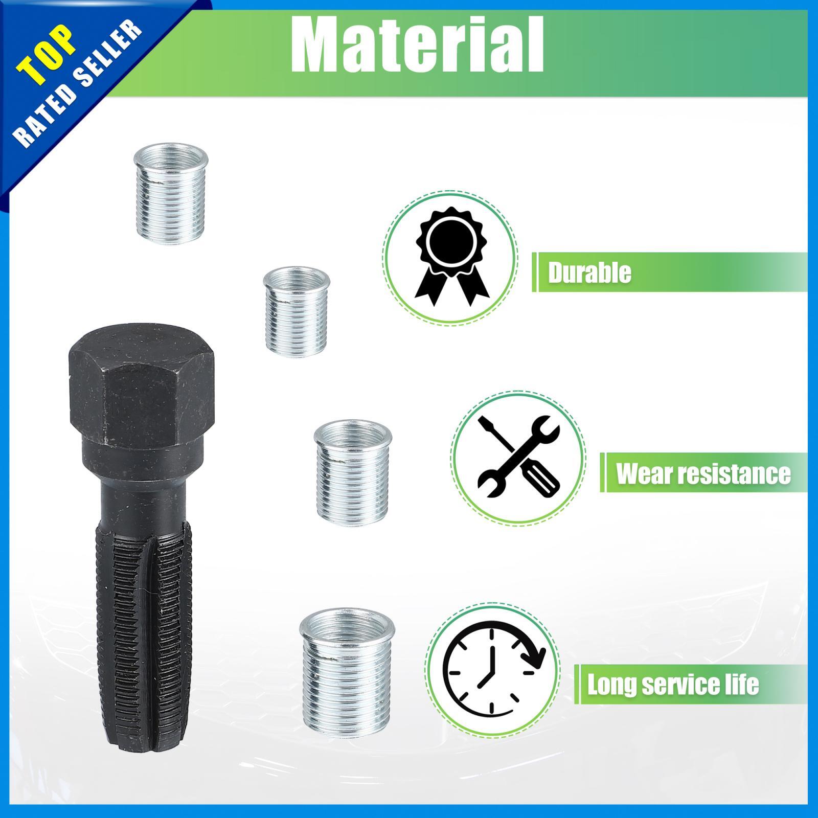 14mm Car Auto Cylinder Head Rethreaded Kit Reamer Thread Repair Tool Pack of 5