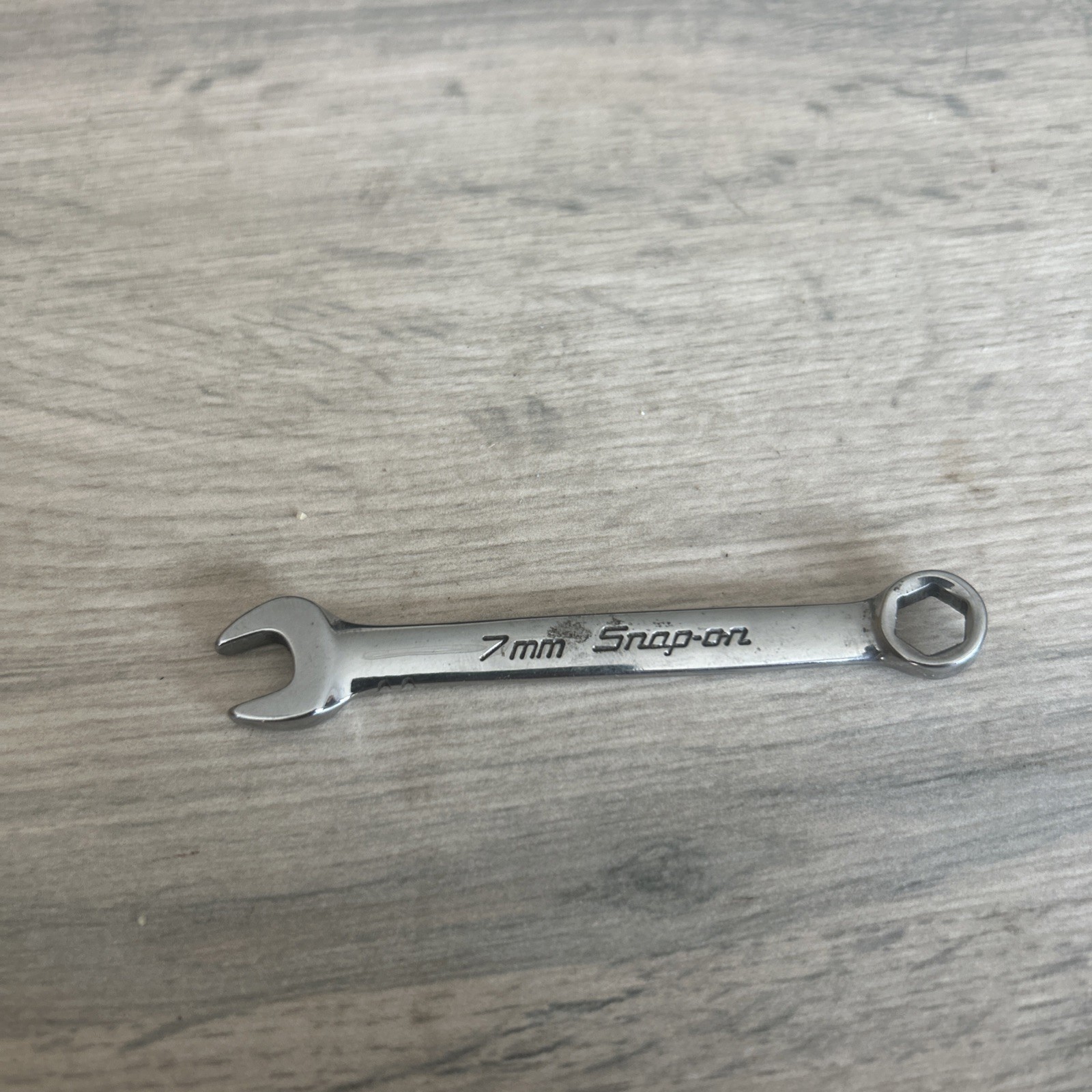 Snap-on Tools USA 7mm Metric 6-POINT MIDGET Combination Wrench Spanner OXIM7