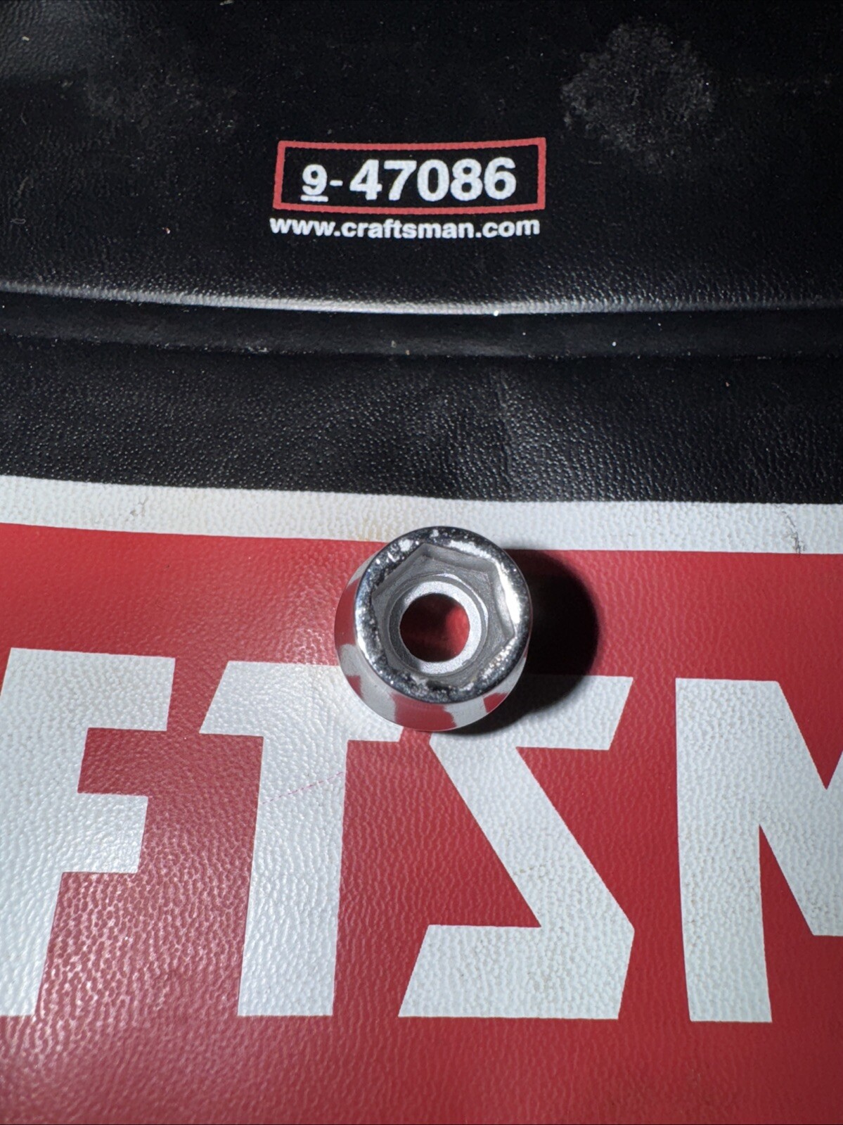 Sears Craftsman 9MM Metric 3/8» Drive 6 Point Shallow Socket -V- 43541 USA Nos