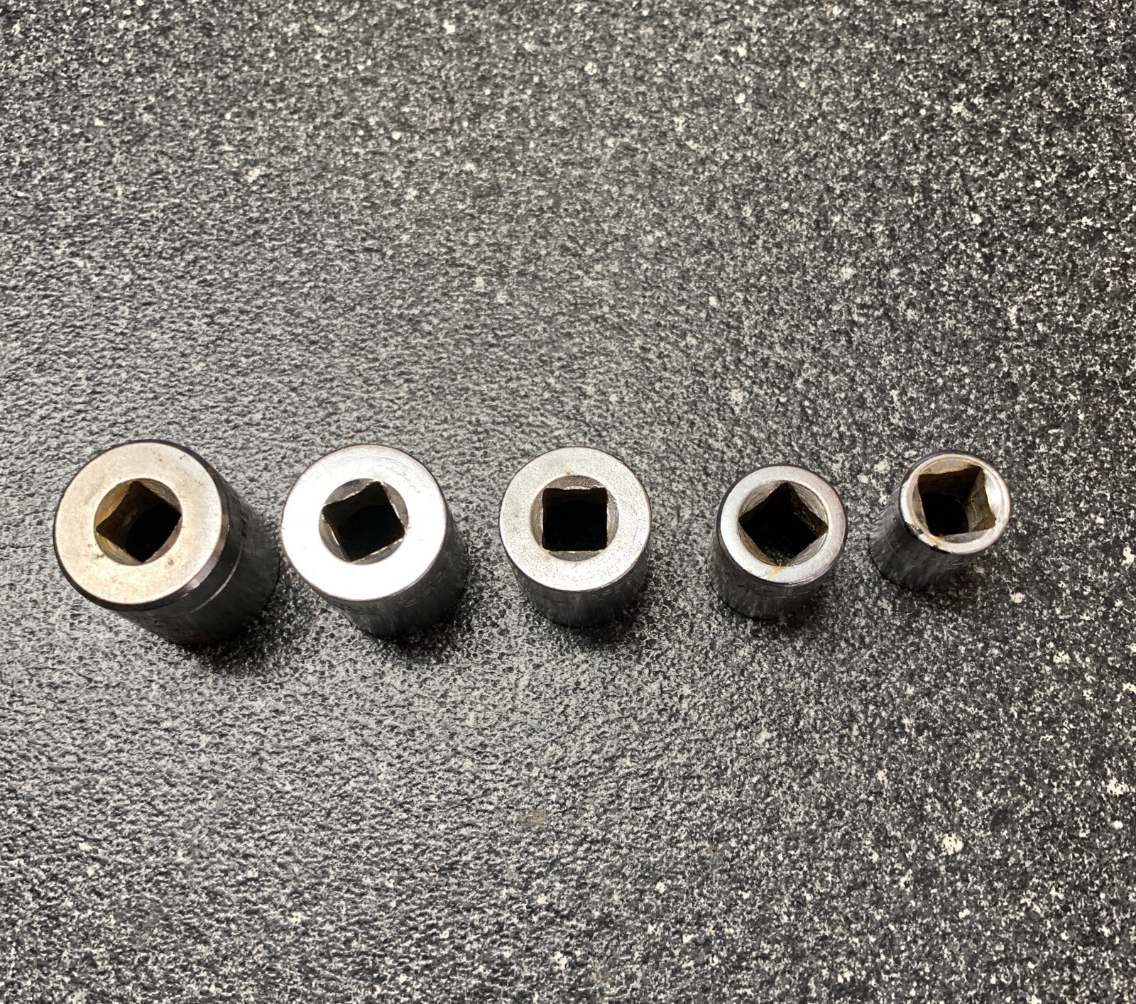 CRAFTSMAN USA -VV- 44332 44334 44336 44337 44338 12-Point Sockets Lot of 5