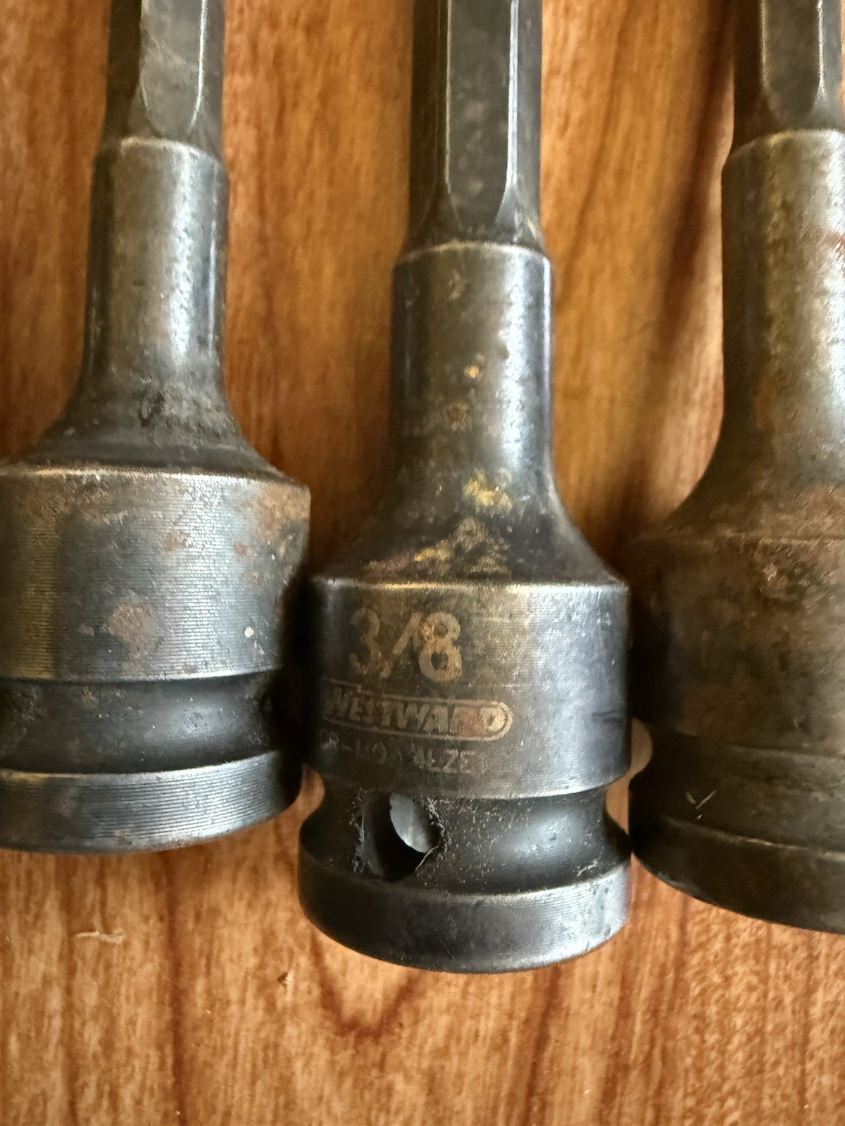 Westward Hex Impact Sockets(16) 1/2 Drive, Pre Owned