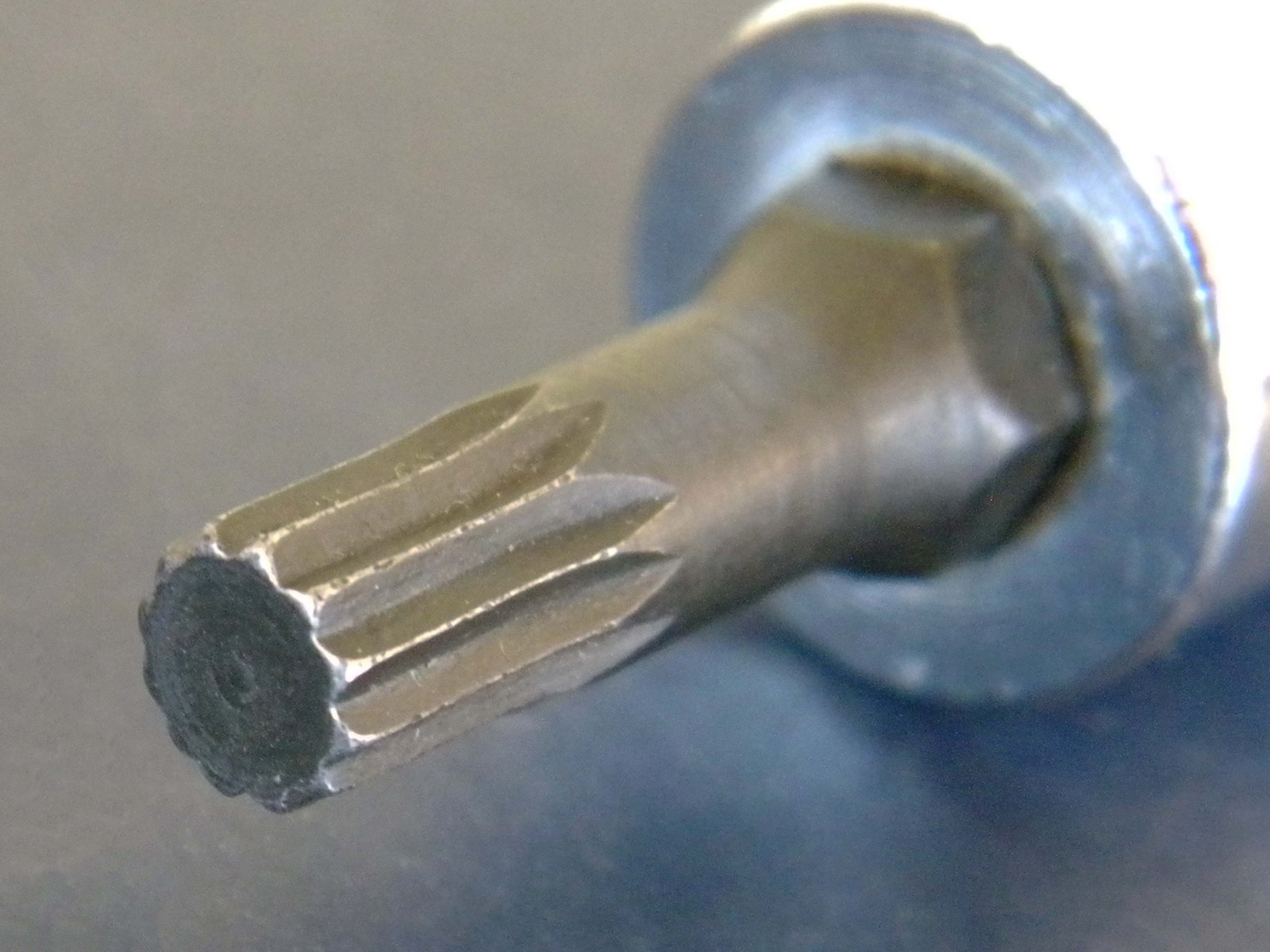 Vintage Snap-on FTSM6A 3/8″ DR 6mm Metric Triple Square Bit Socket, USA