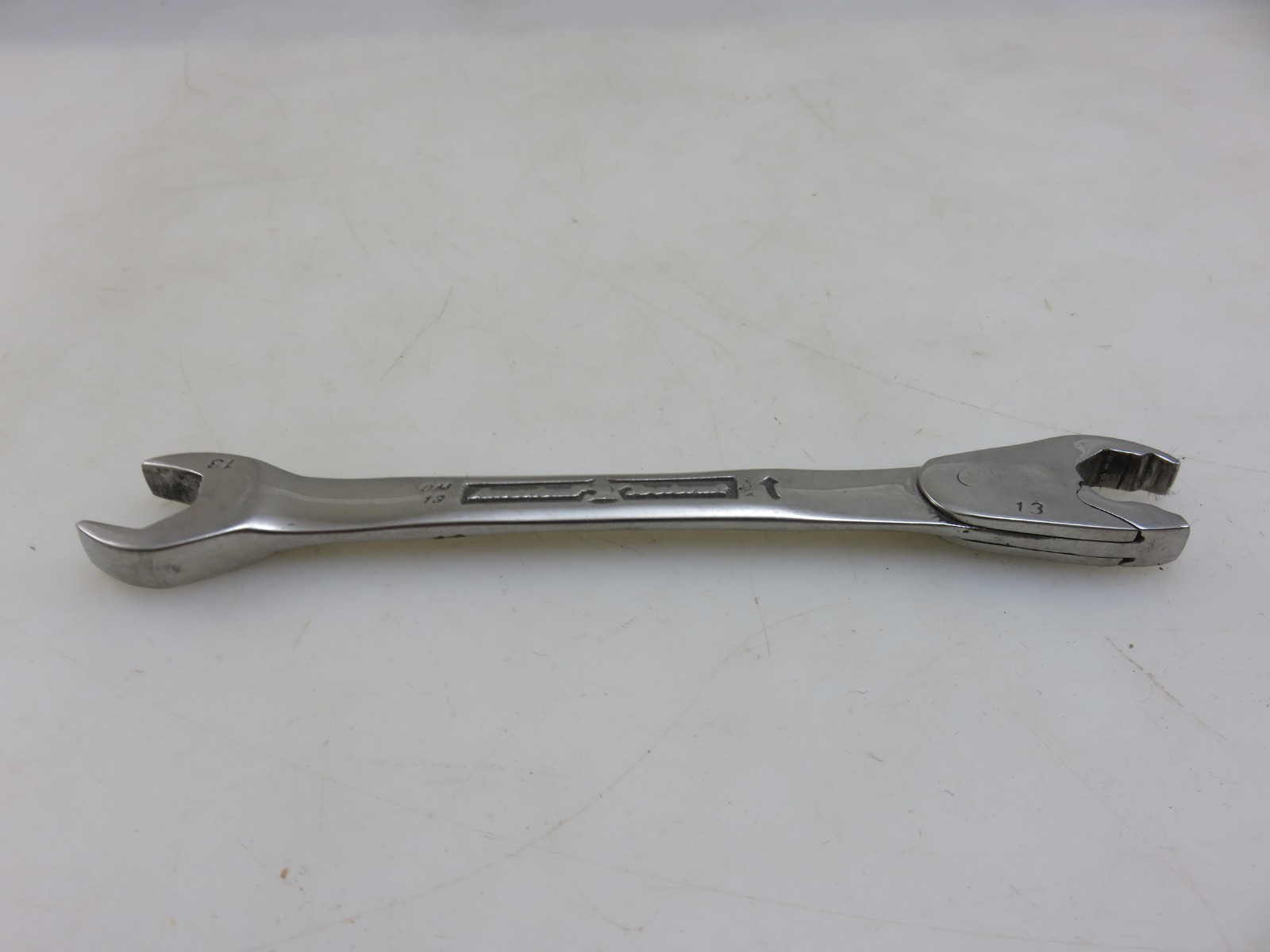 Alden Wrench METRIC Open End Ratcheting & Fixed Wrench 13mm x 13mm Made In USA