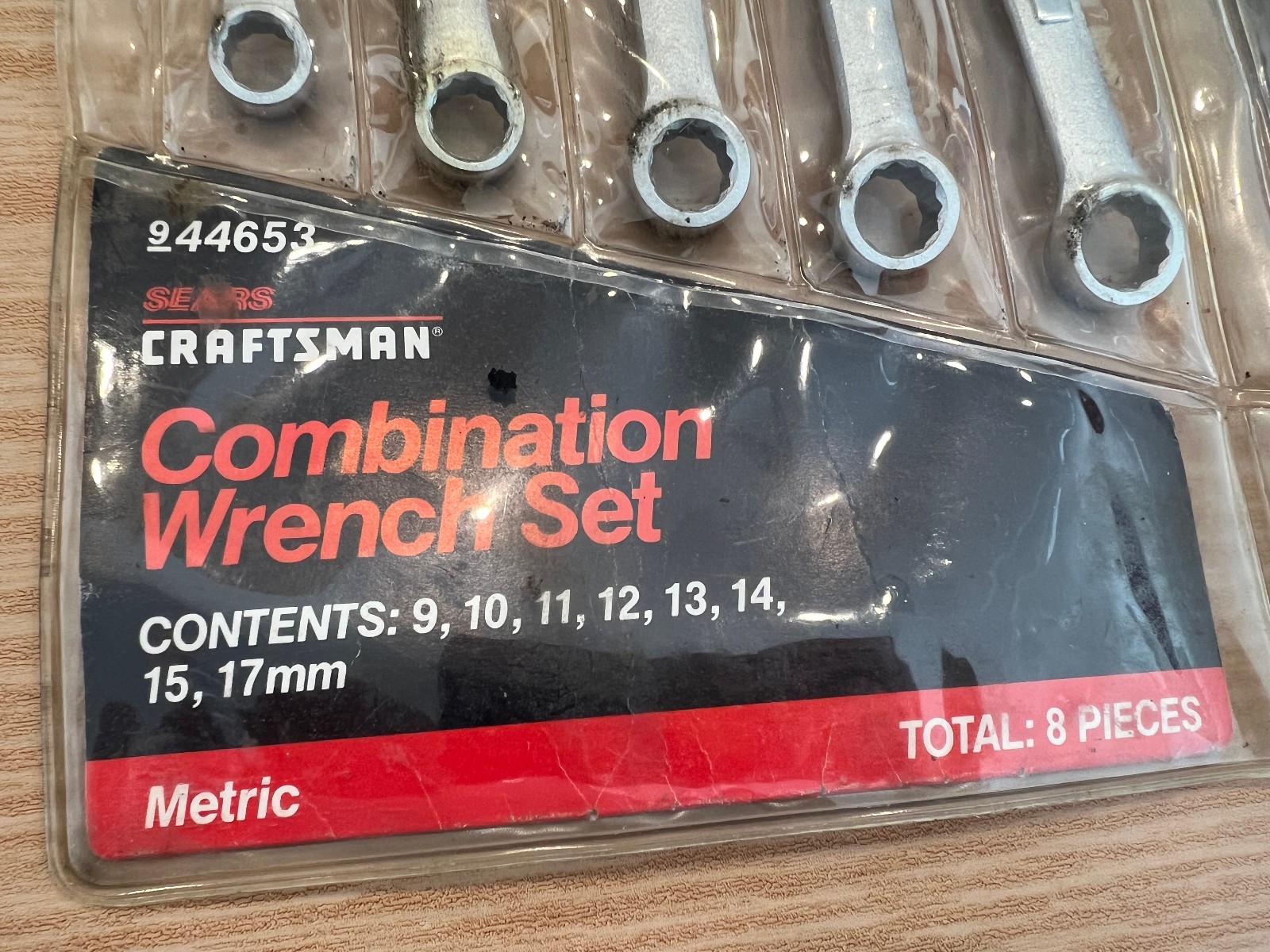 *Read description* Vintage Craftsman 8-Piece Metric Wrench Set 9- 17mm