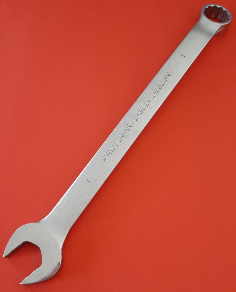 Proto USA 1232ASD 1″ 12-Pt Point Combination Wrench Anti-Slip Design Engraved 31