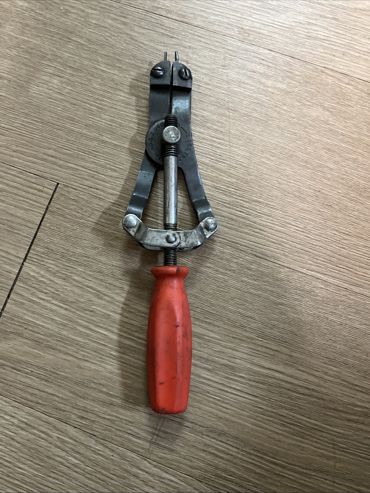 Vintage K-D No 2012 Snap Ring Pliers Turn Screw Adjustment Made in USA Used