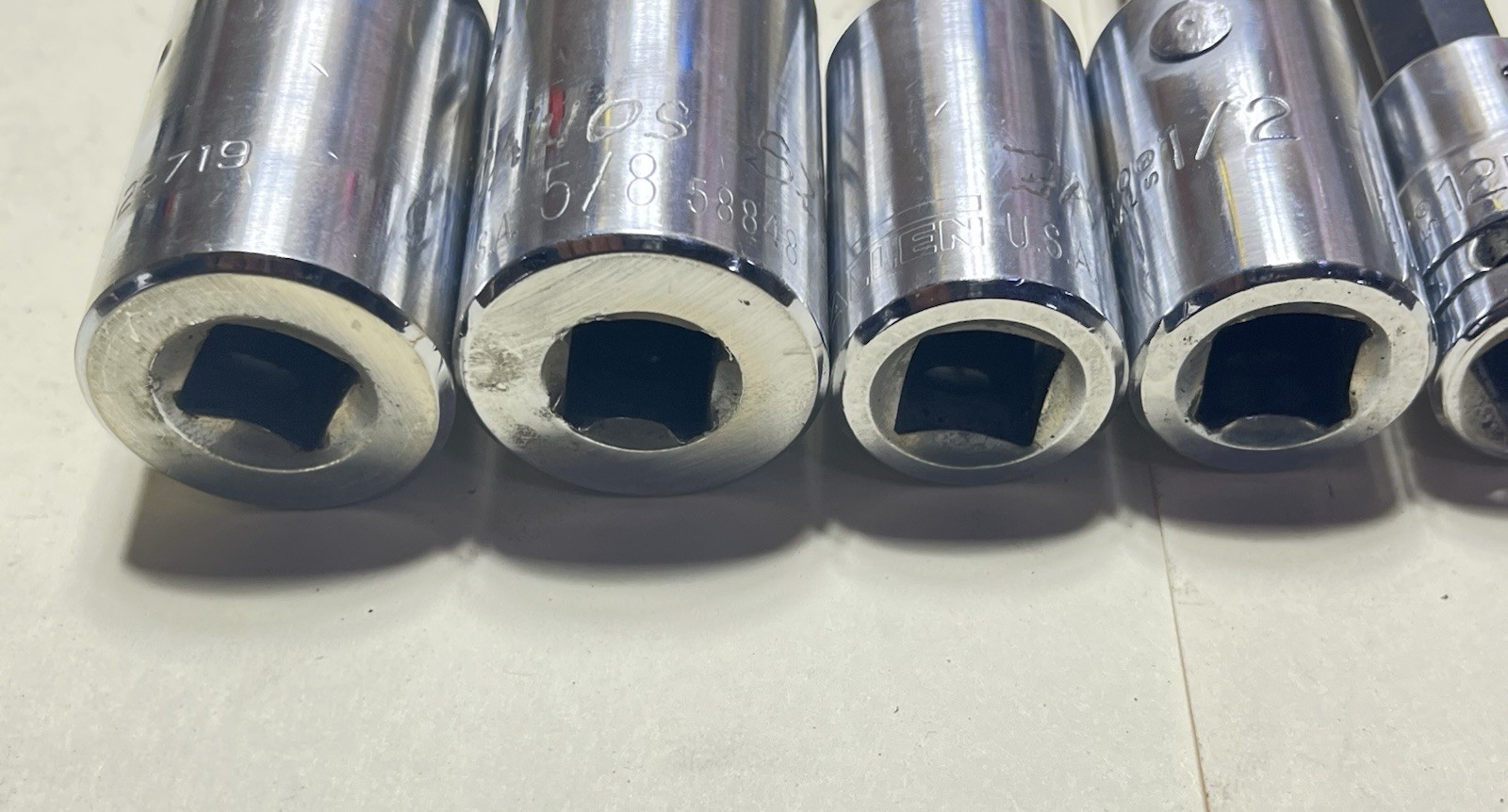 8 Allen Socket Drives ,Allen,Armstrong Others Used