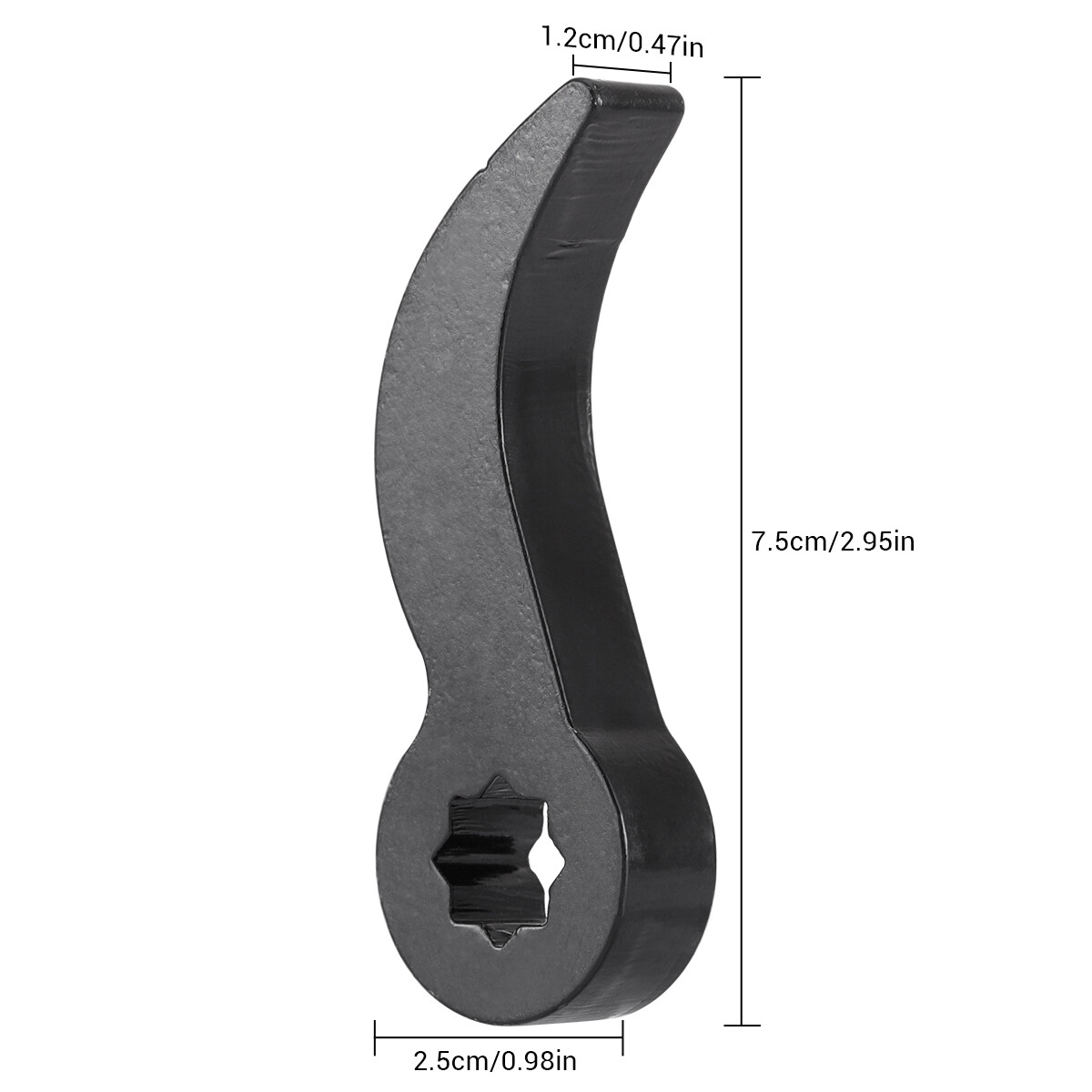 Pry Bar Wrench Adapter Head Crowbar Adapter 1/2″ 3/8″ Ratchet Car Repairing Tool