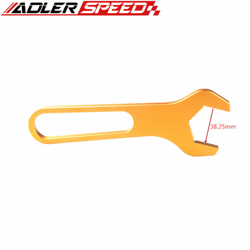 AN3 AN4 AN6 AN8 AN10 AN12 AN16 Single Ended Wrench Spanner Tool Aluminum
