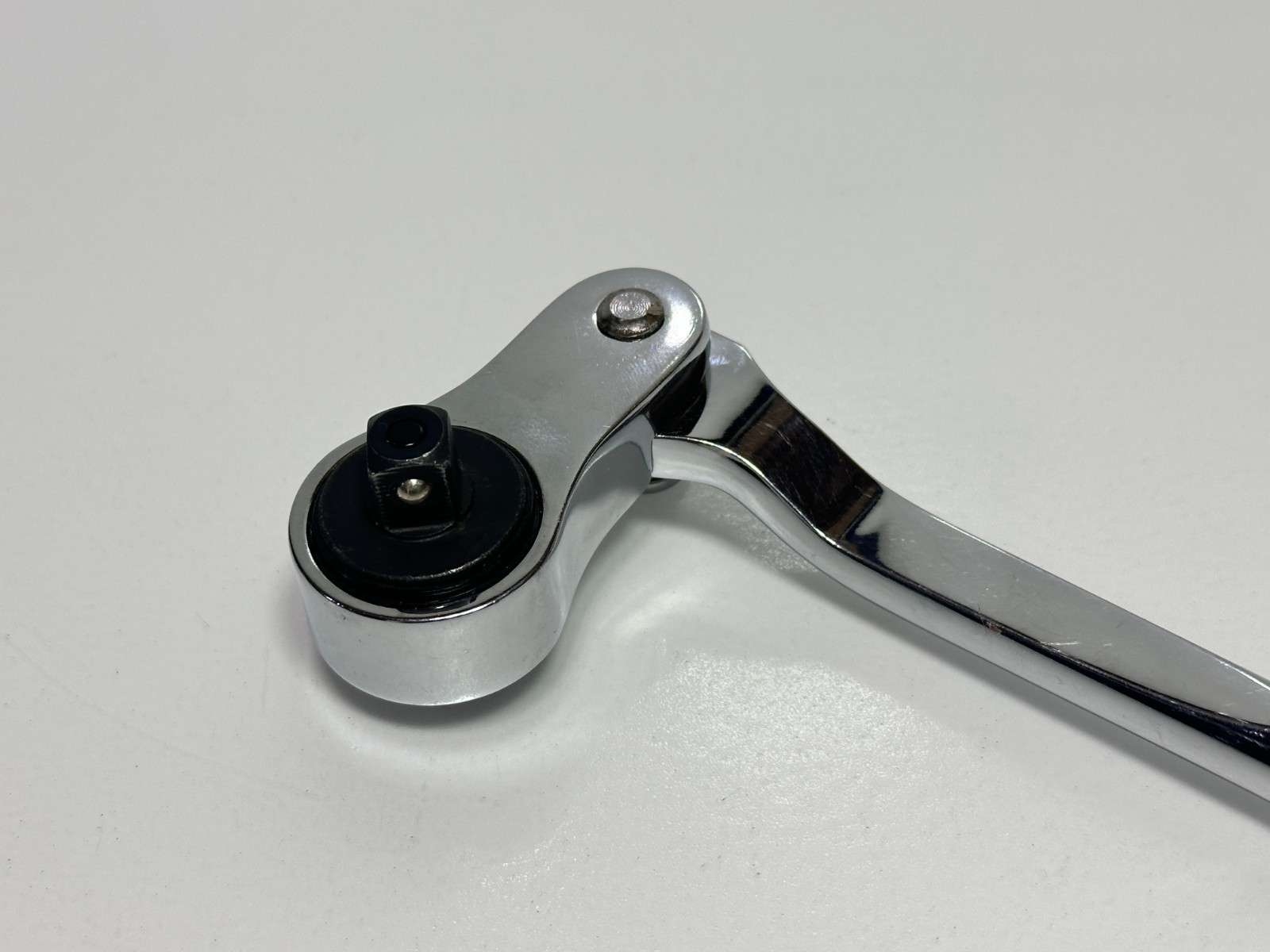 Blackhawk USA 34950X (Rare) Indexing 3/8 Drive Ratchet Chrome Finish Push Button