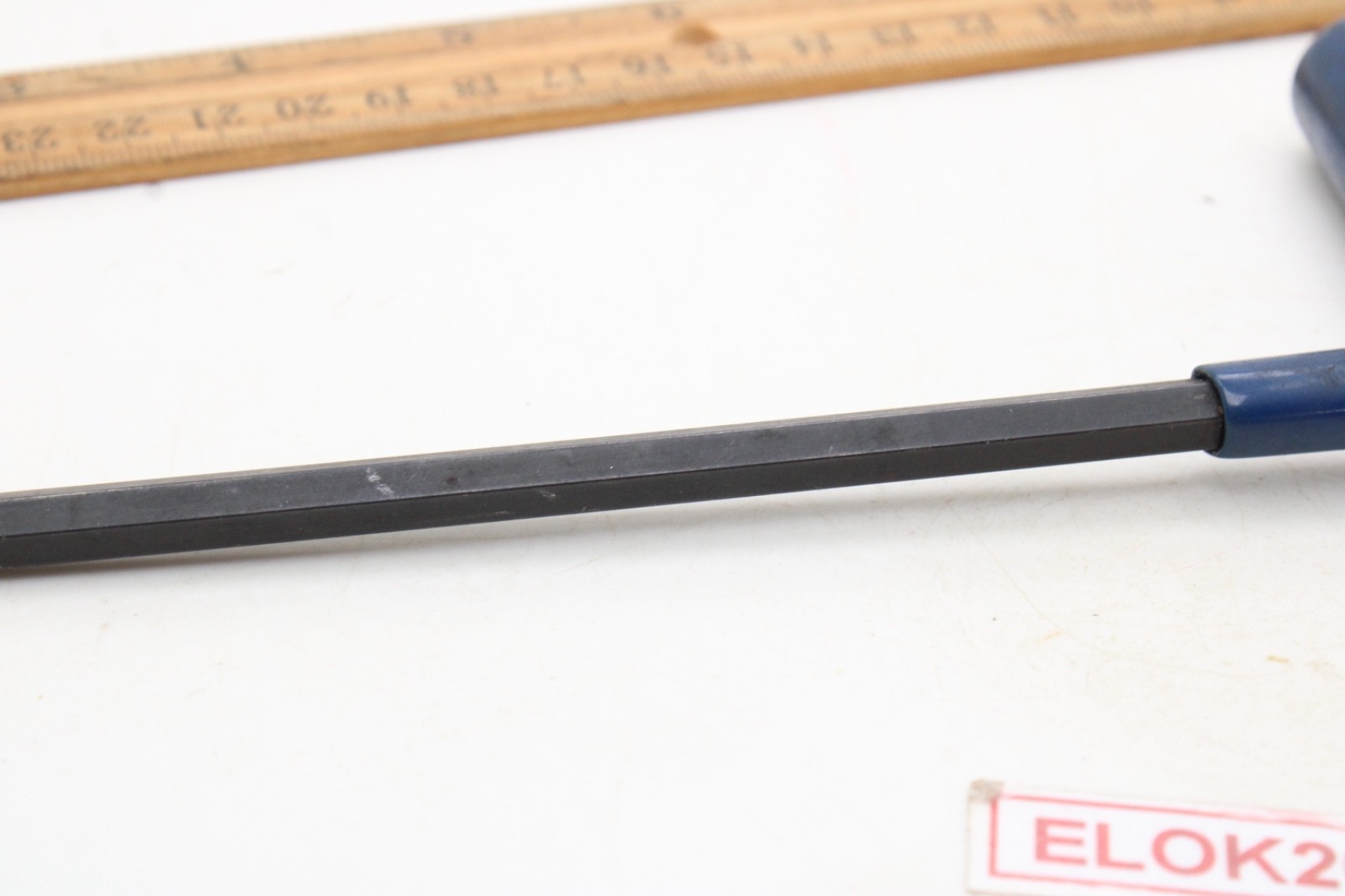 Blue-Point AWCG1616 1/4″ 6 Point Blue Rubber Handle Hex Allen Key T Handle USA