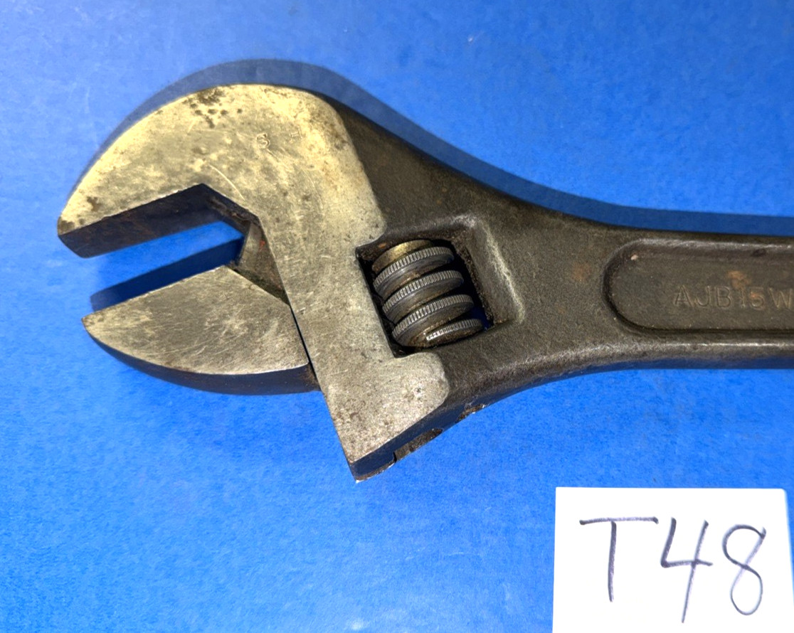 MATCO TOOLS 2 PIECE ADJUSTABLE CRESCENT STYLE WRENCHES 4 AND 15 INCHES