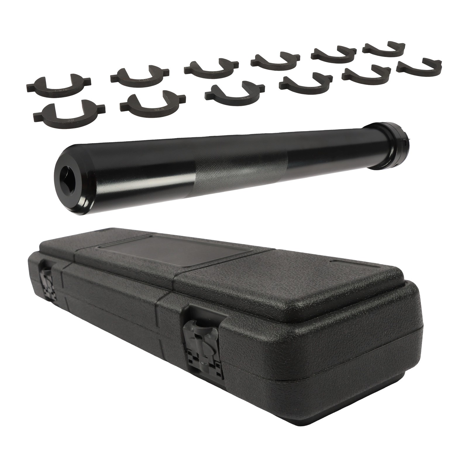 New 13pc Inner Tie Rod Removal Installation Tool Set with 12 SAE Metric Adaptors