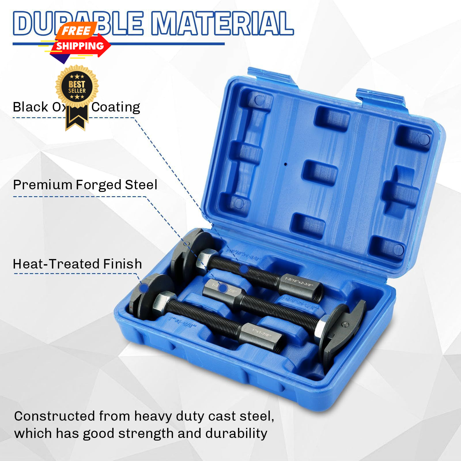 weyleity Rear Axle Bearing Remover Puller Slide Hammer Set